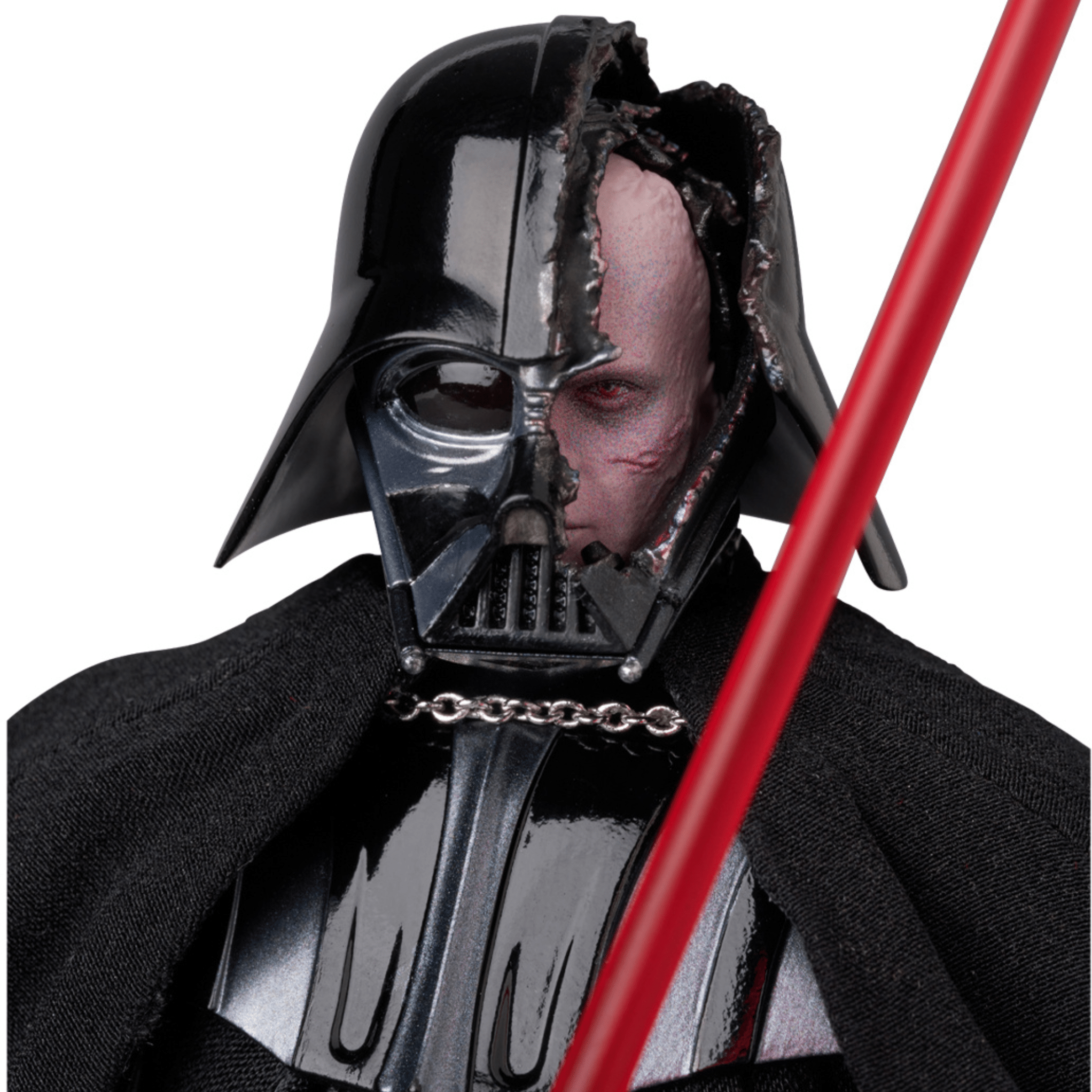 Star Wars: Obi-Wan Kenobi MAFEX #266 Darth Vader (Battle Damaged)、mySite、hgirdovlk