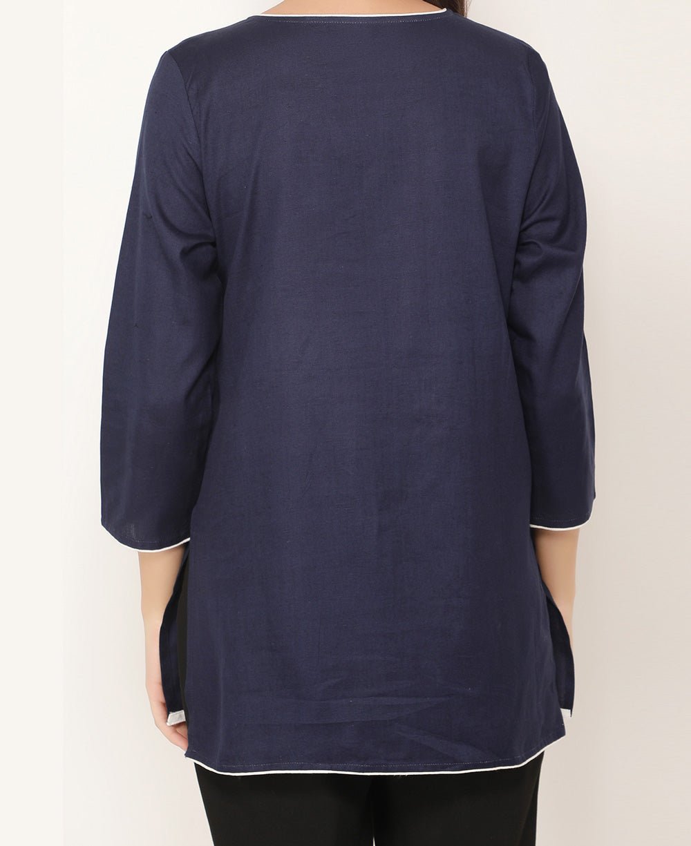 Through It All The Lotus Flower Bloom Blue Tunic Top、mySite、topwebapps