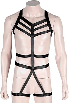 Spandax Exotic Body Strap Harness | Open Crotch Garter | Adjustable、mySite、bottomscart