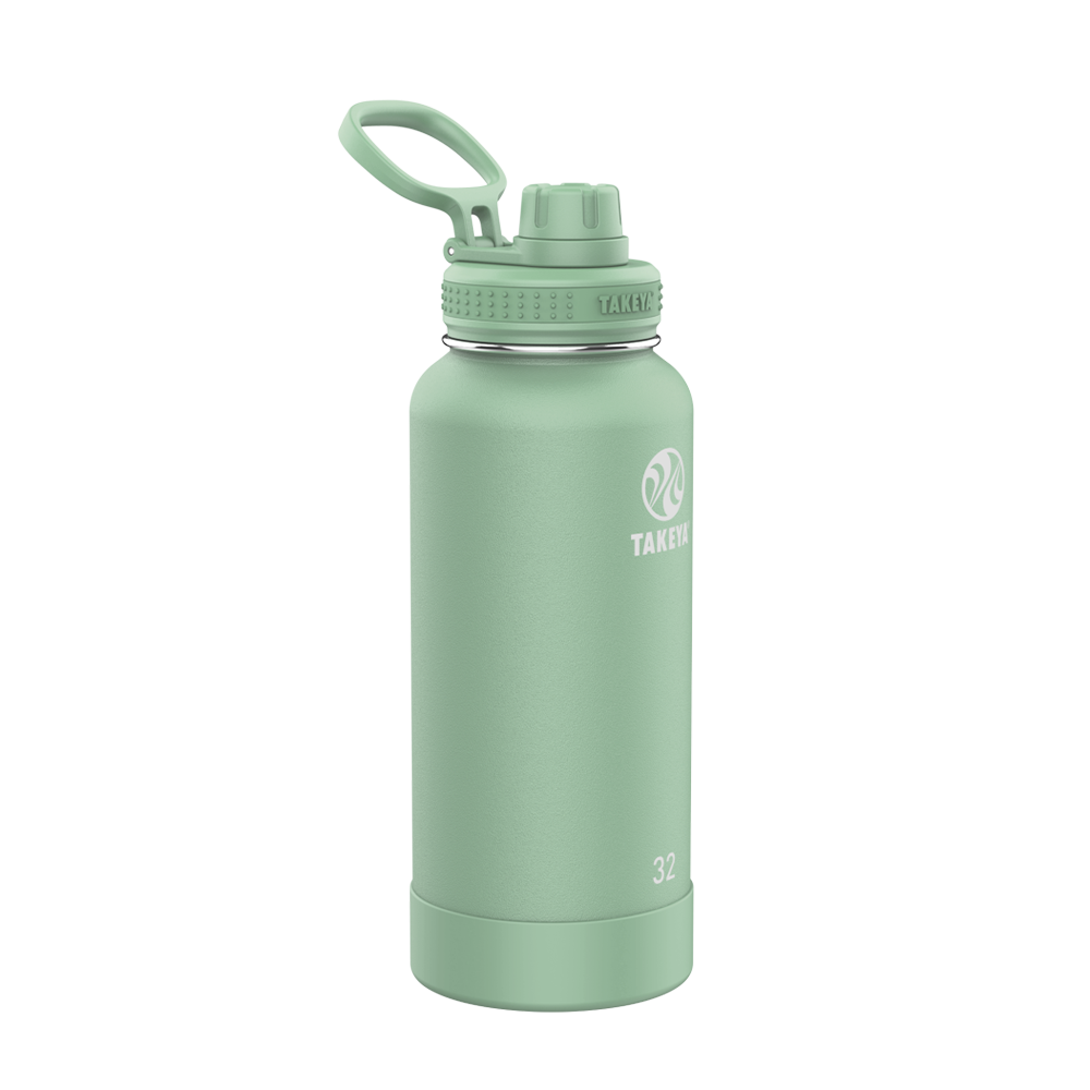 Takeya 32 oz Actives Water Bottle With Spout Lid、mySite、noshort