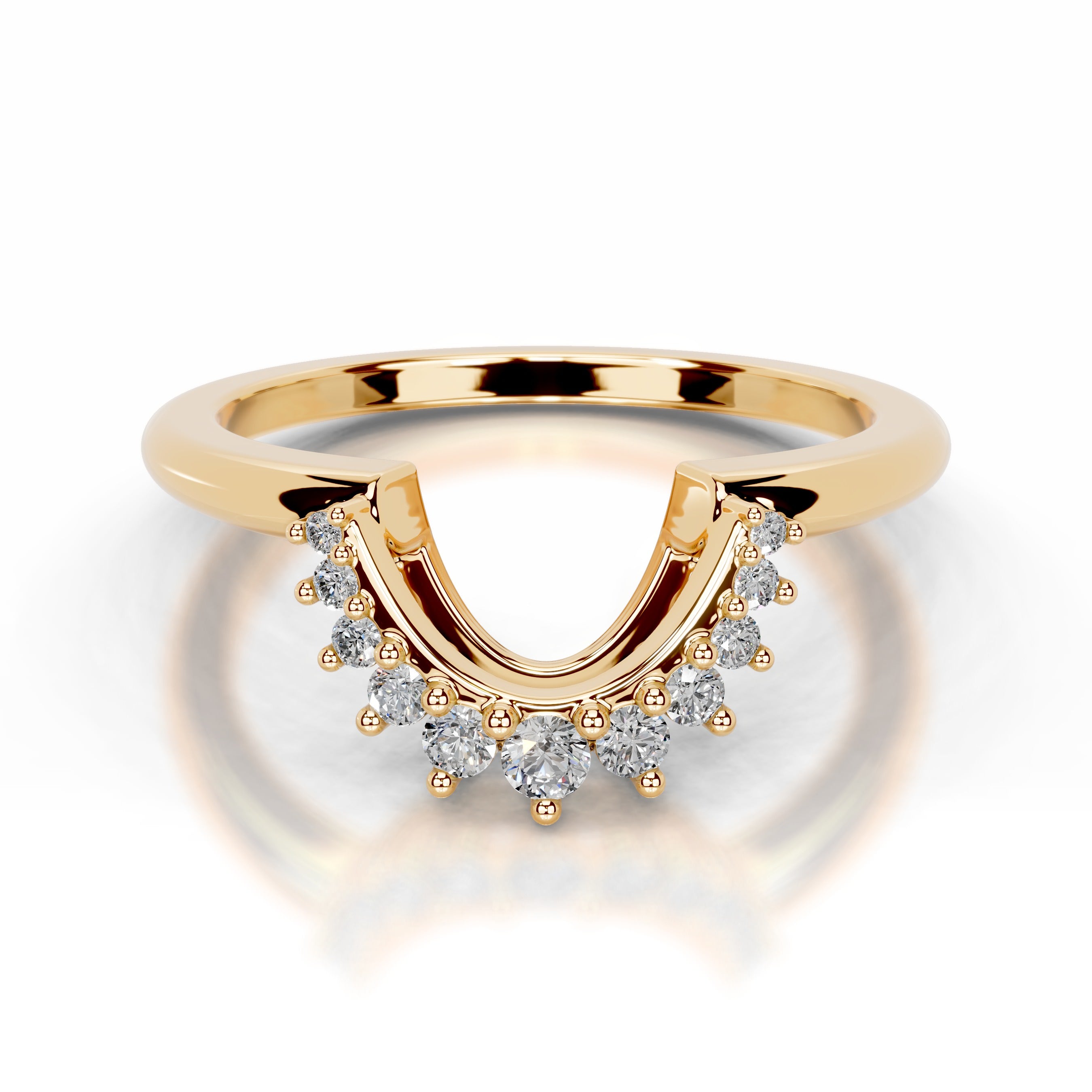 Tobi Lab Grown Diamond Wedding band - 18K Yellow Gold、mySite、hinf8tx79