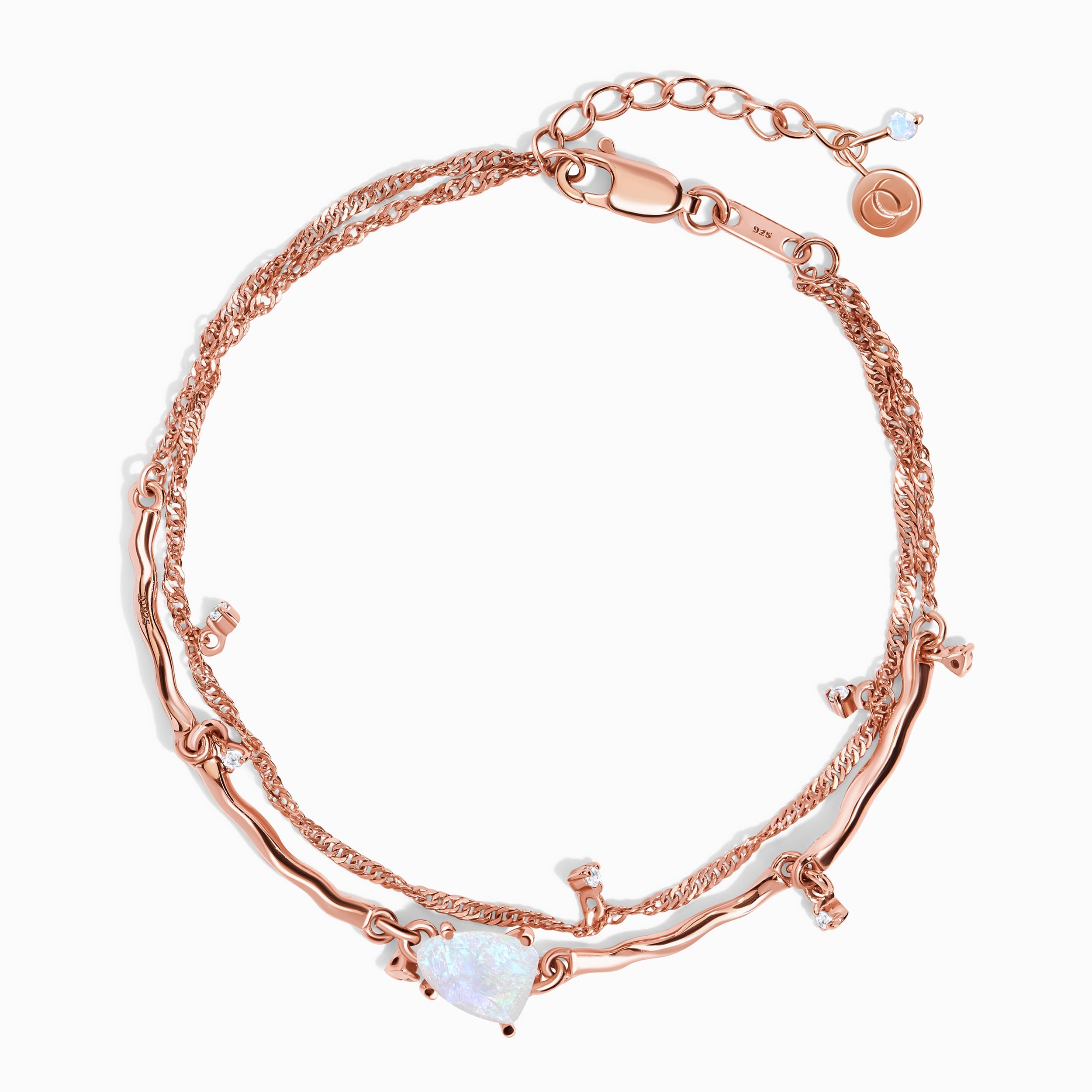 Raw Crystal Bracelet - Flow + Free Gift Bag、mySite、hinf8tx79