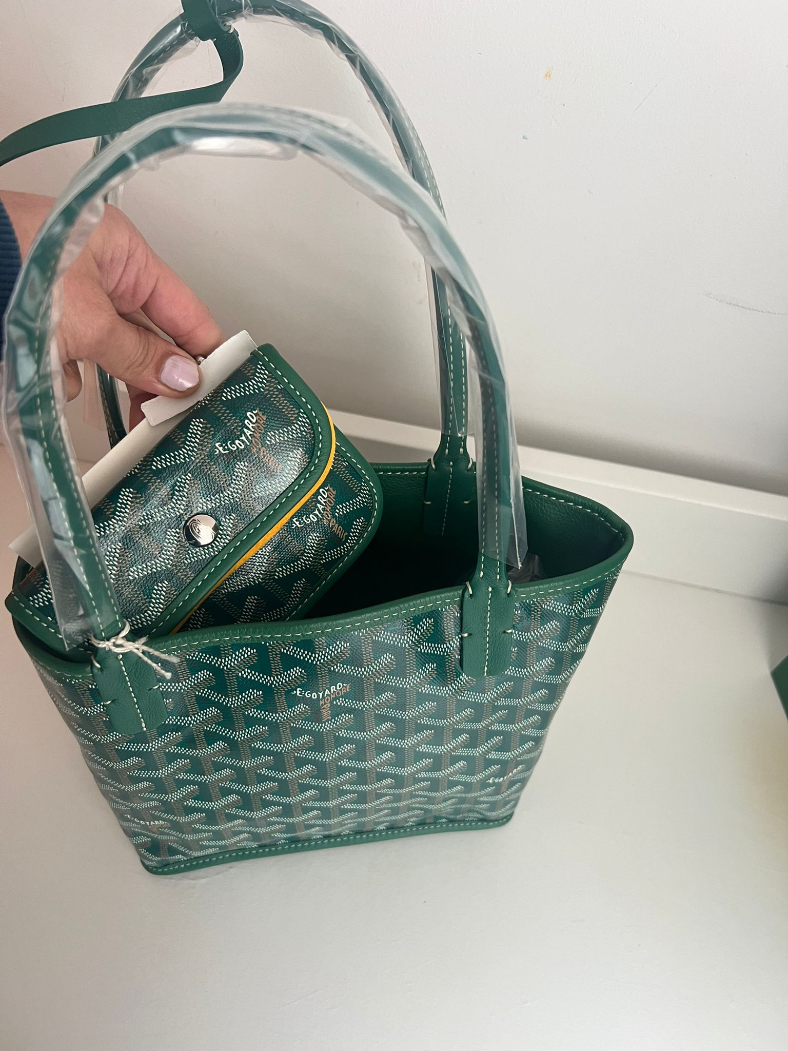 Goyard Anjou Mini Bag (Green)、mySite、garminoutage.com