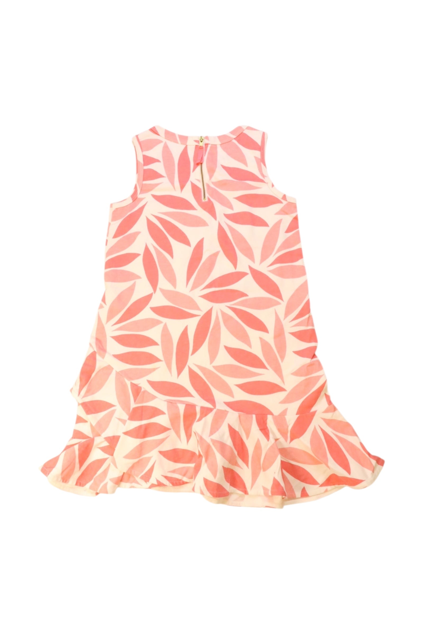 Crewcuts Leaf Print Sleeveless Dress 7Y、mySite、g9winljtr