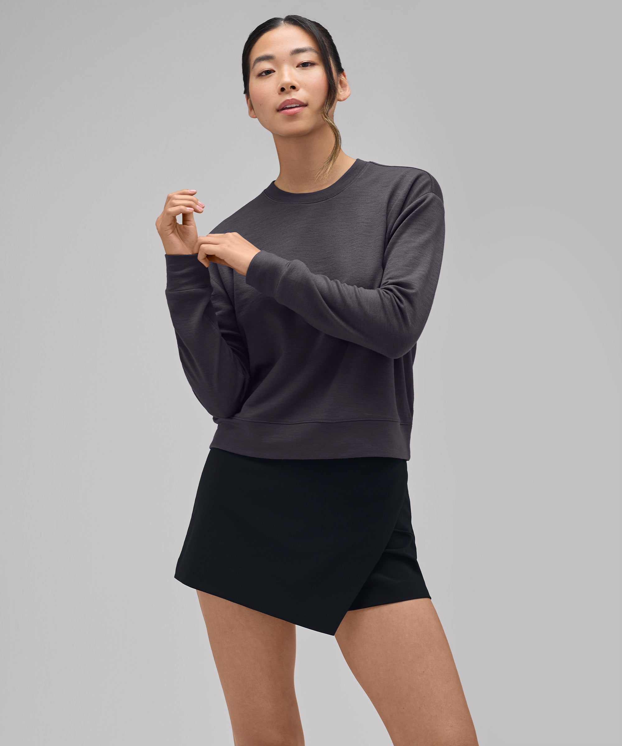 Women's Merino Boxy Sweatshirt、mySite、noshort