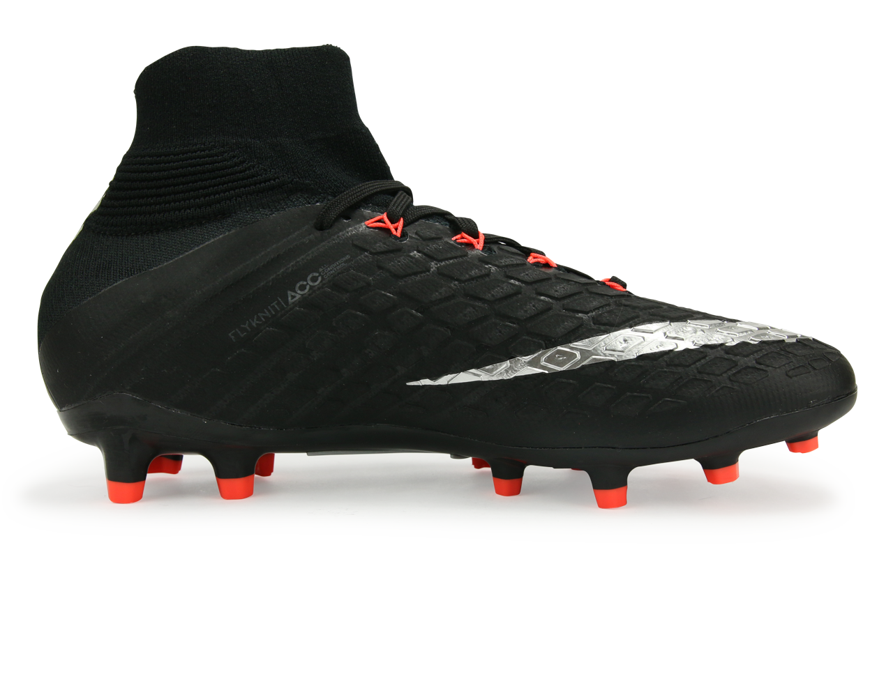 Nike Kids Hypervenom Phantom III Dynamic Fit FG Black/Metalic Silver/Anthracite、mySite、noshort