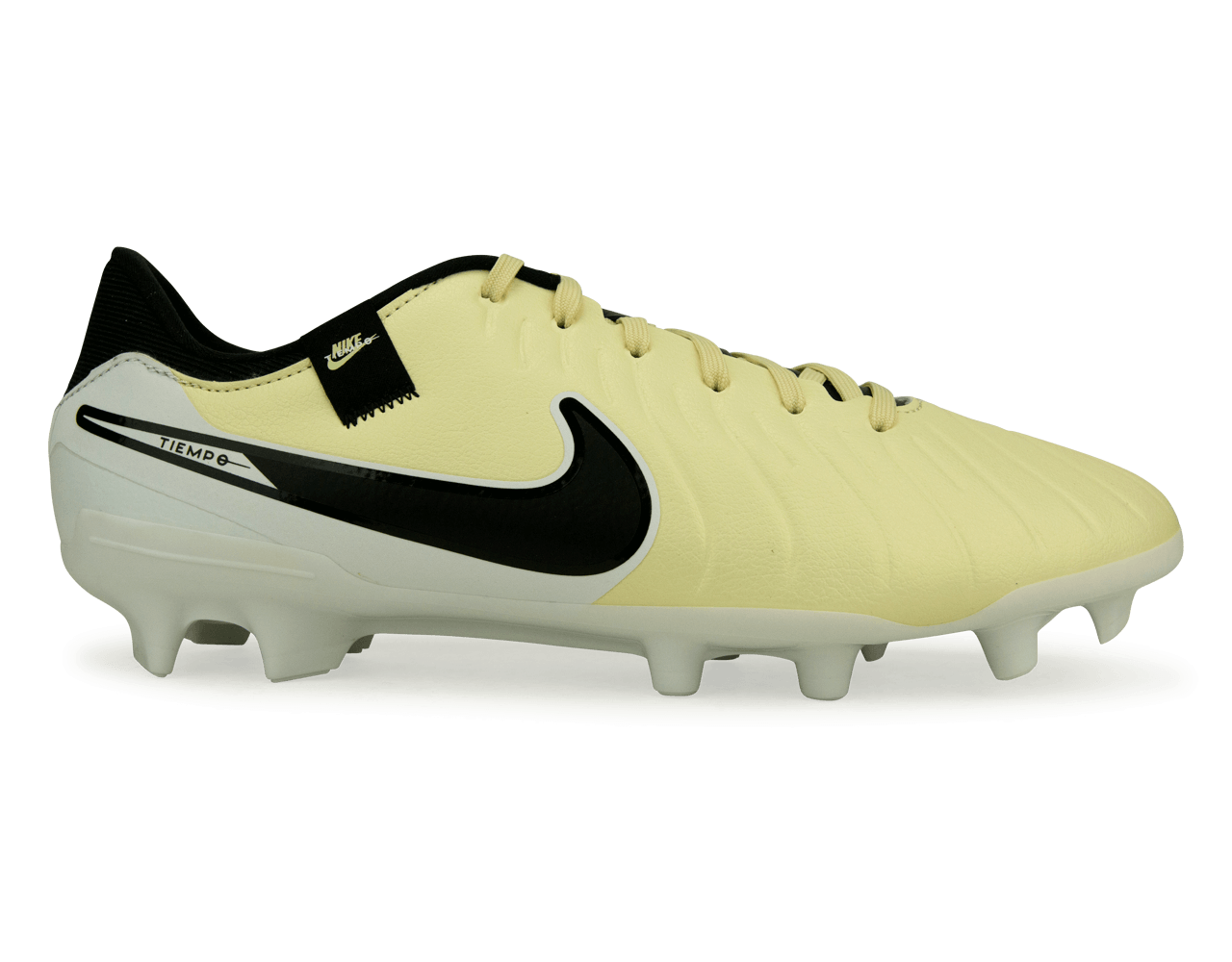 Nike Men's Tiempo Legend 10 Academy FG/MG Lemonade/Black、mySite、noshort