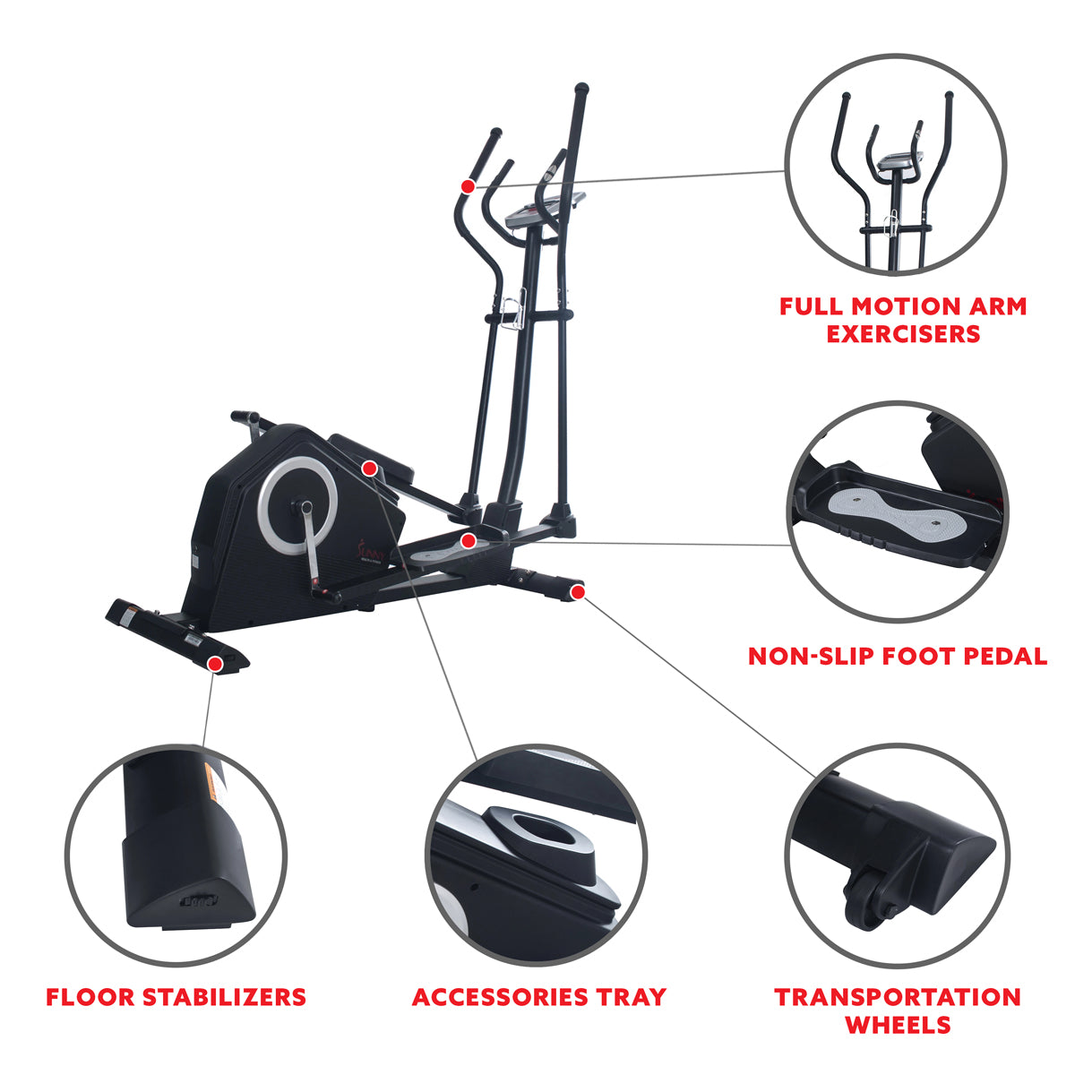  Programmable Elliptical Magnetic Cardio Power Trainer、mySite、ghnorth
