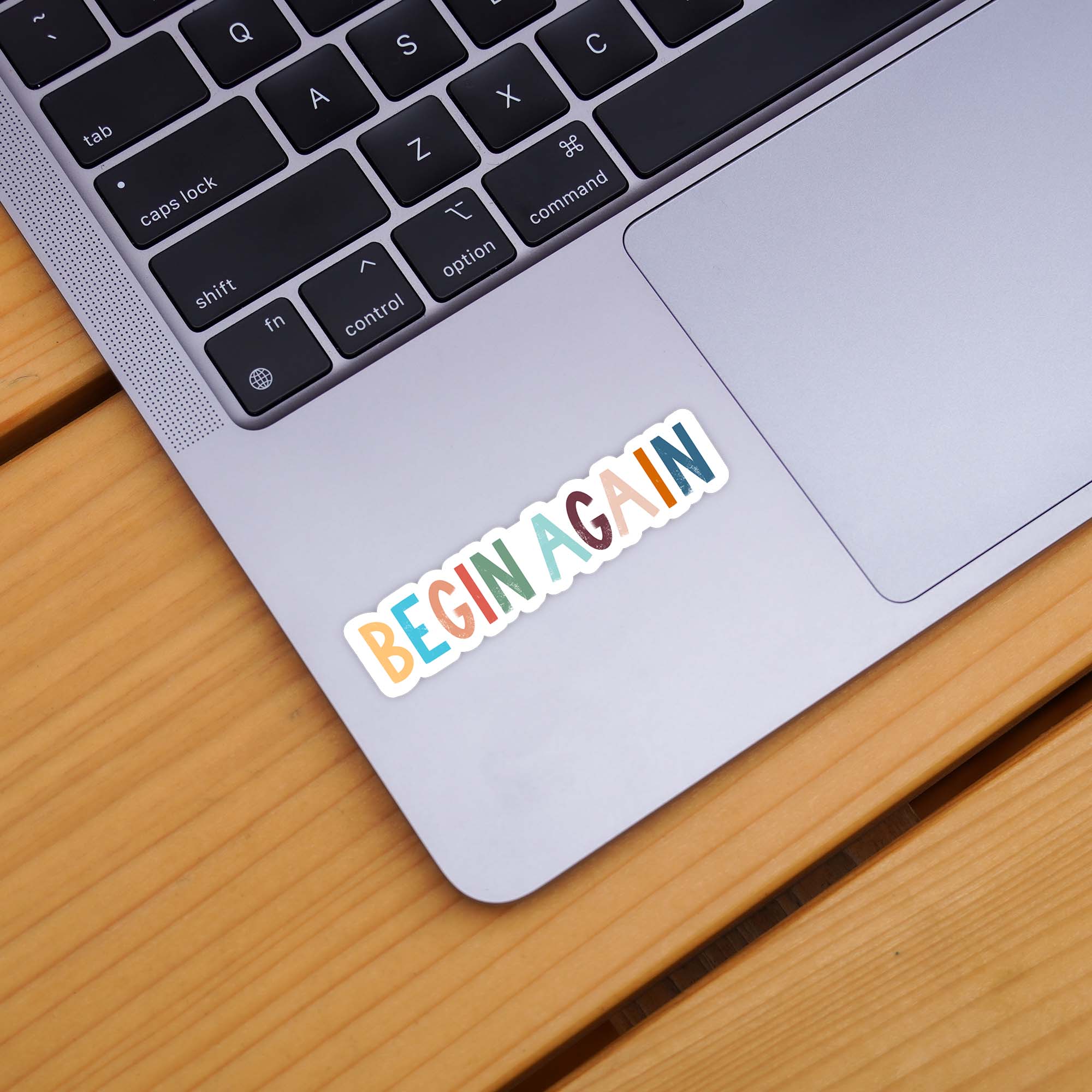  Begin Again Positivity Lettering Sticker、mySite、elrpsem3k