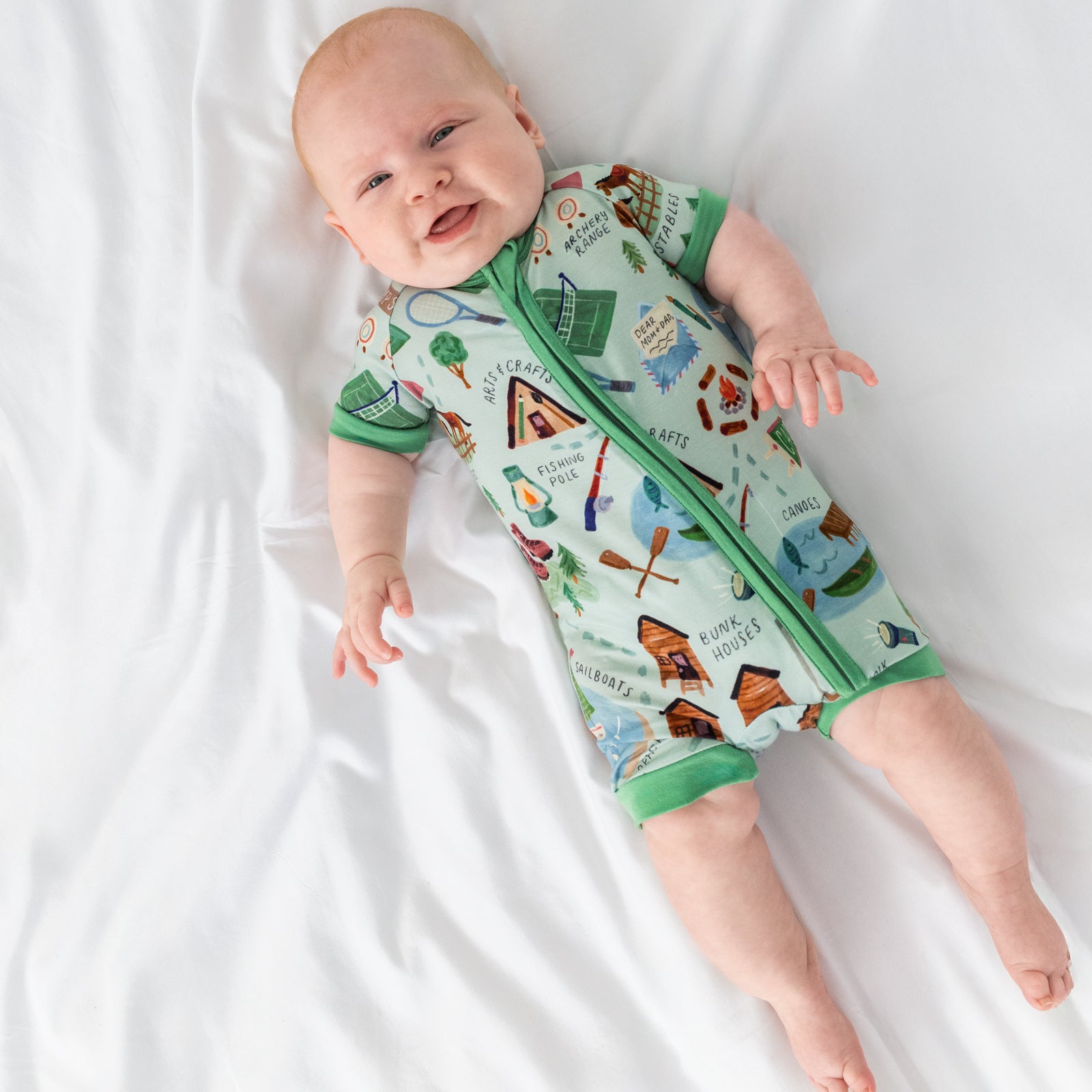 Green Camp Sleepies Shorty Zippy、mySite、g9winljtr