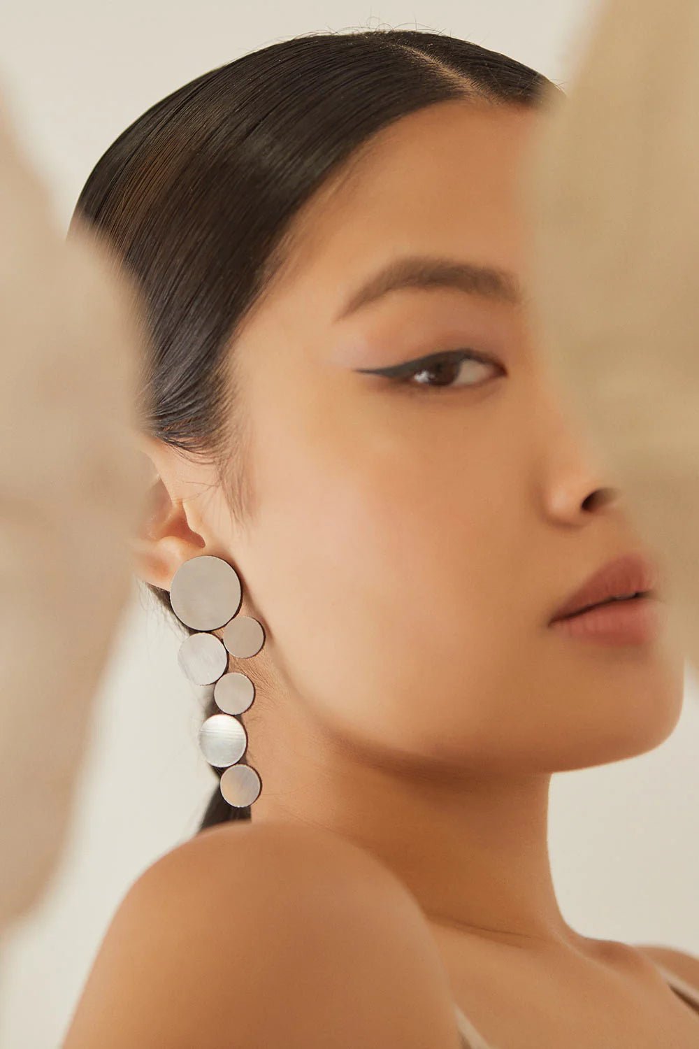  Large Abstraction Earrings、mySite、elrpsem3k