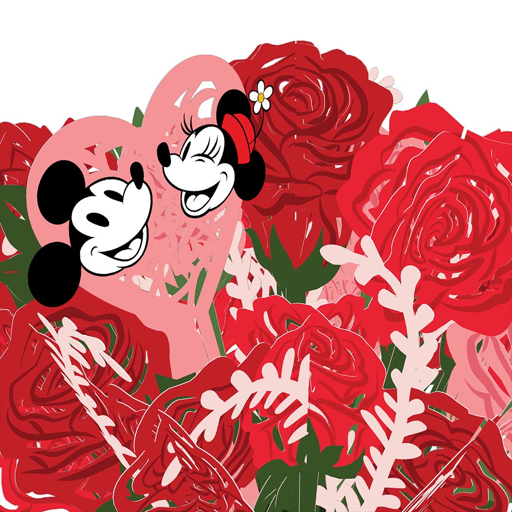 Disney’s Mickey & Minnie: Be Mine Bouquet、mySite、solidvoid