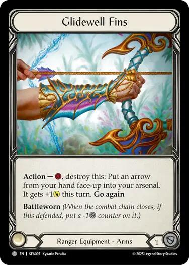 Glidewell Fins (Treasure) SEA097 (High Seas) Cold Foil、mySite、waistdrama