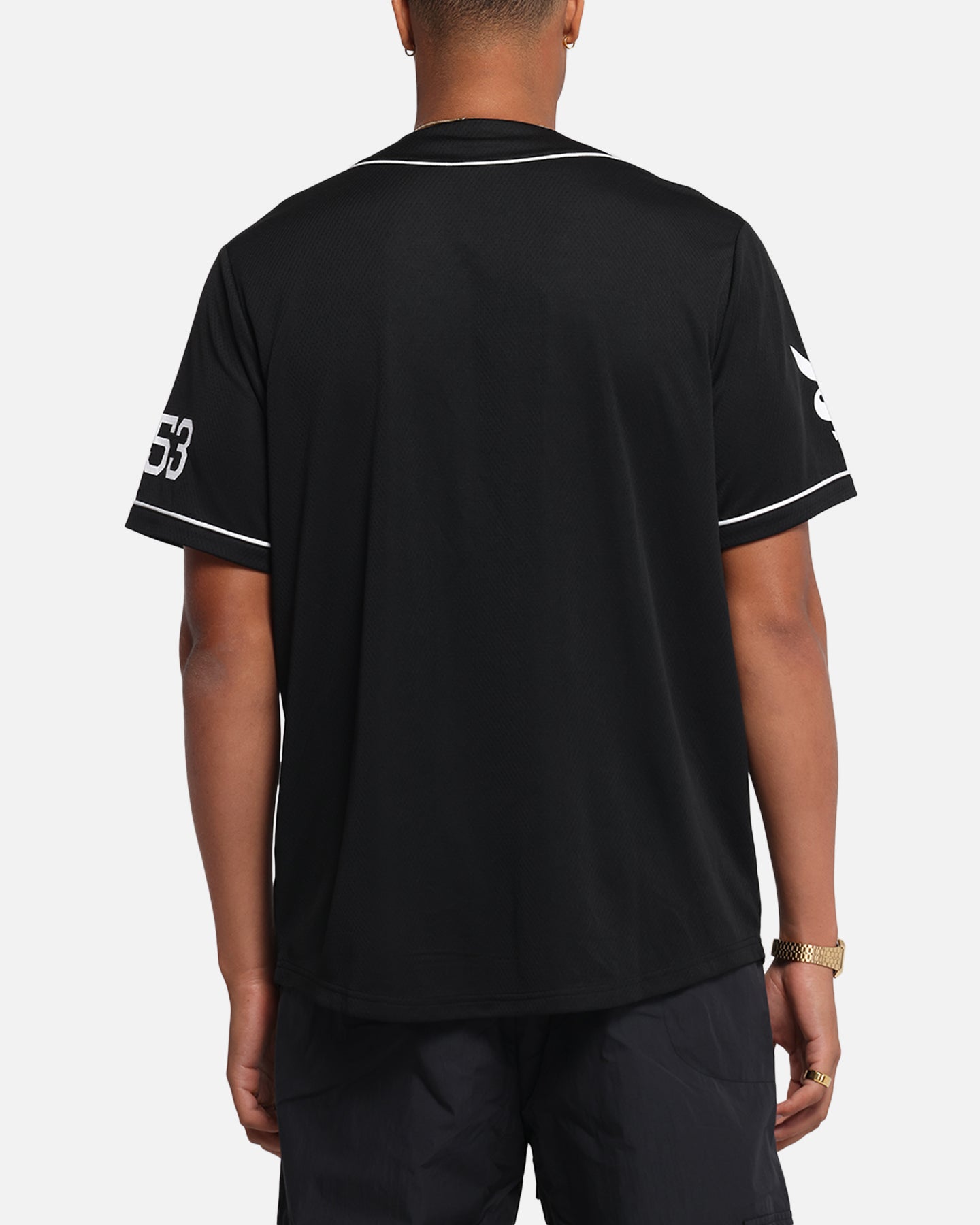 Playboy Playboy Bunny Baseball Jersey Black、mySite、zt4zffjzw