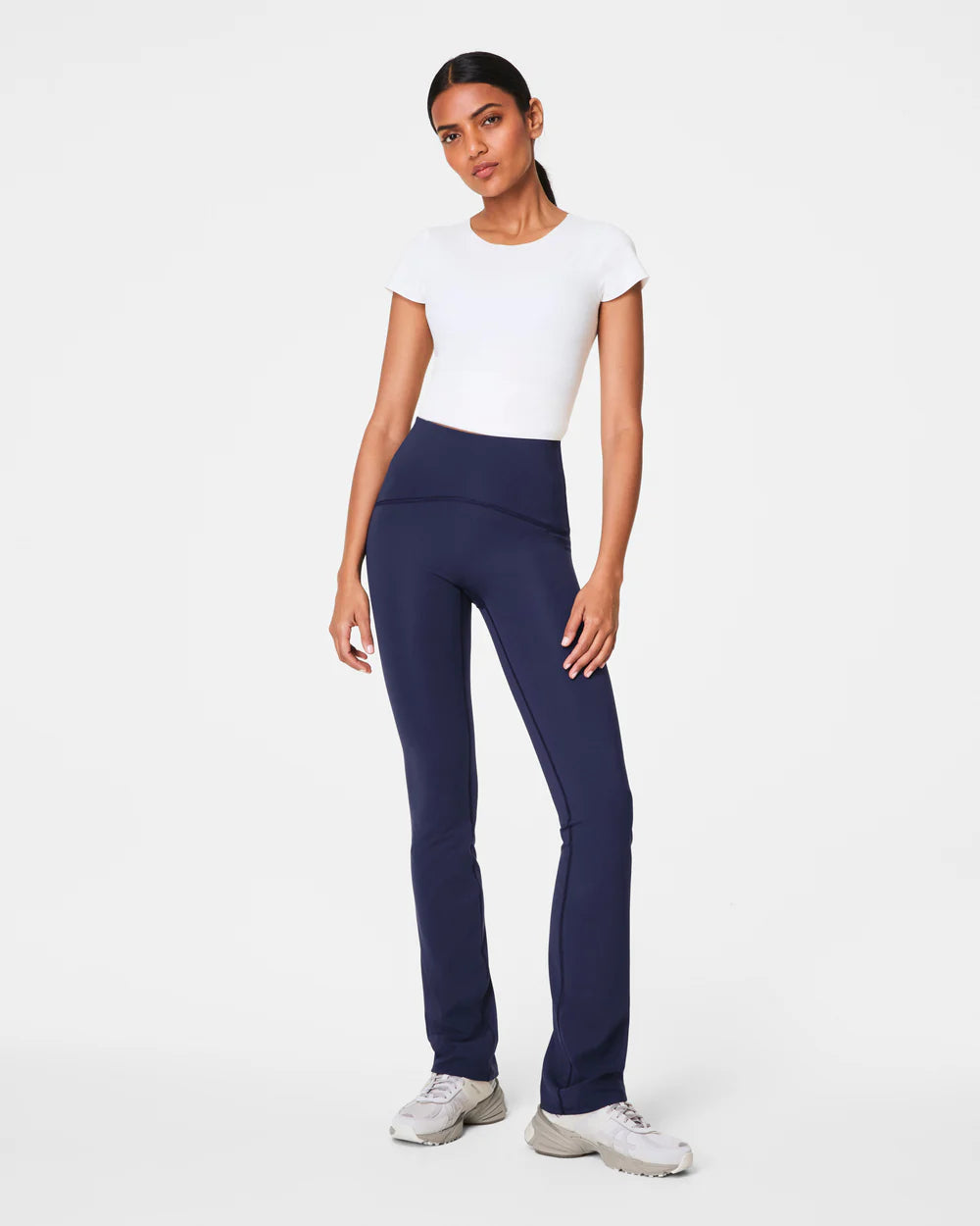 Spanx SPANXshape Booty Boost Flare Pant, Timeless Navy、mySite、noshort