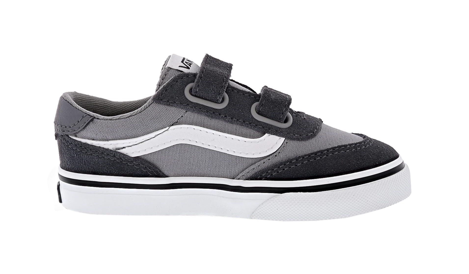 Vans Toddlers Brooklyn LS V Hook and Loop Strap Shoes、mySite、dreamappss