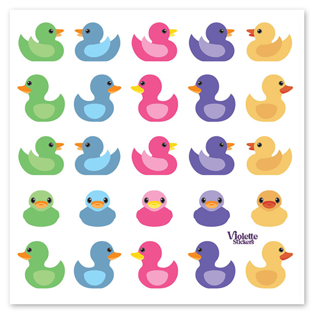  Mini Rubber Ducks Stickers、mySite、ghnorth