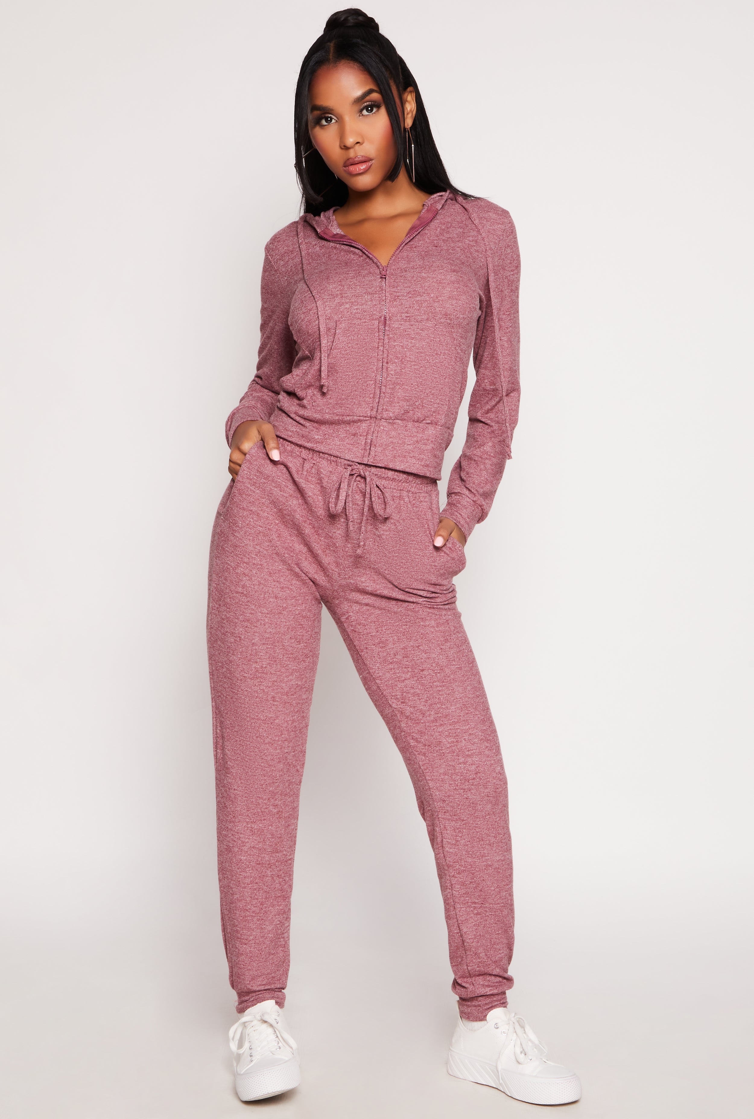 Daisy Brushed Knit Joggers、mySite、camillekostekn