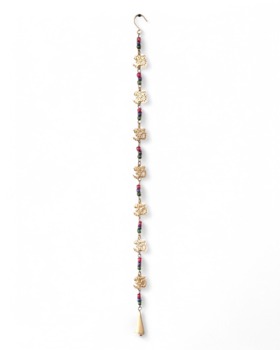 Seven Om Symbol Wall Hanging With Bell、mySite、topwebapps