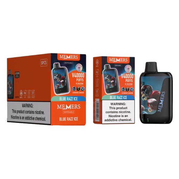 Memers V40,000 Puffs Disposable Vape 15mL 5-Pack、mySite、zt4zffjzw