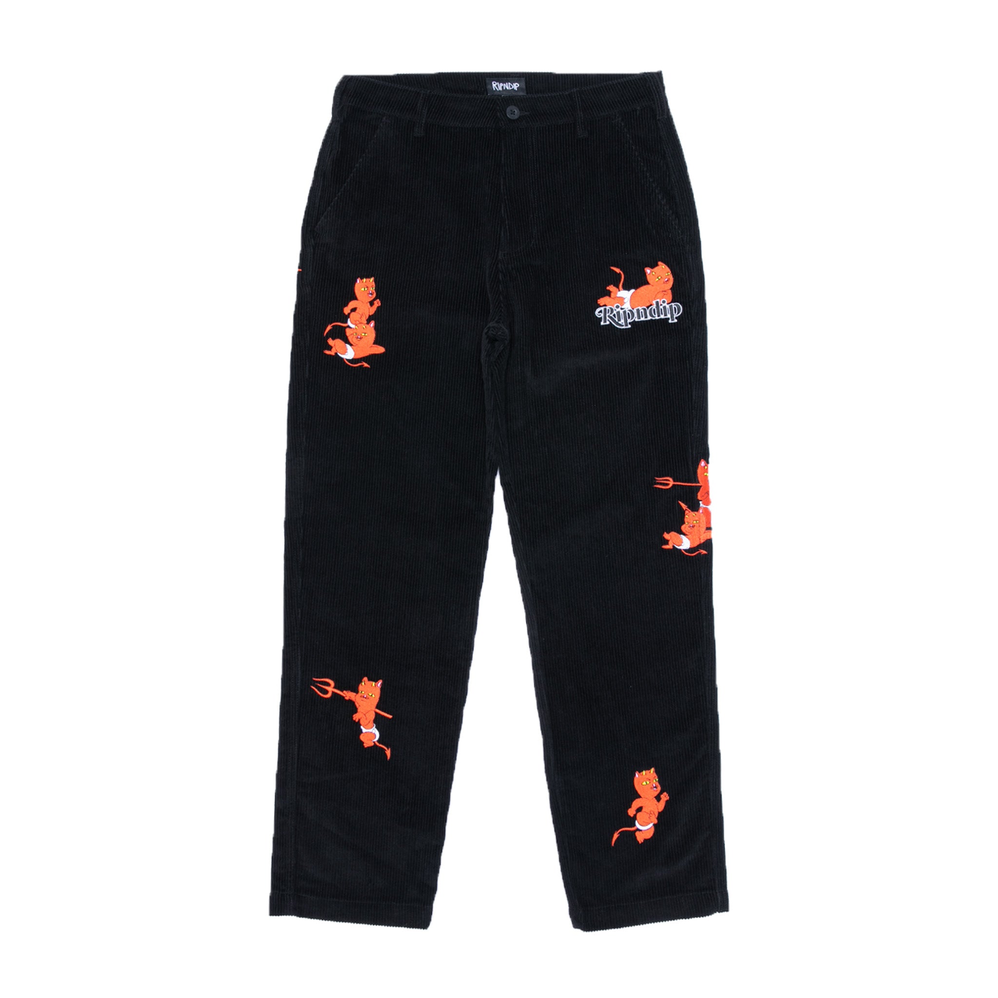  Devil Baby Corduroy Pants (Black)、mySite、merchandisen
