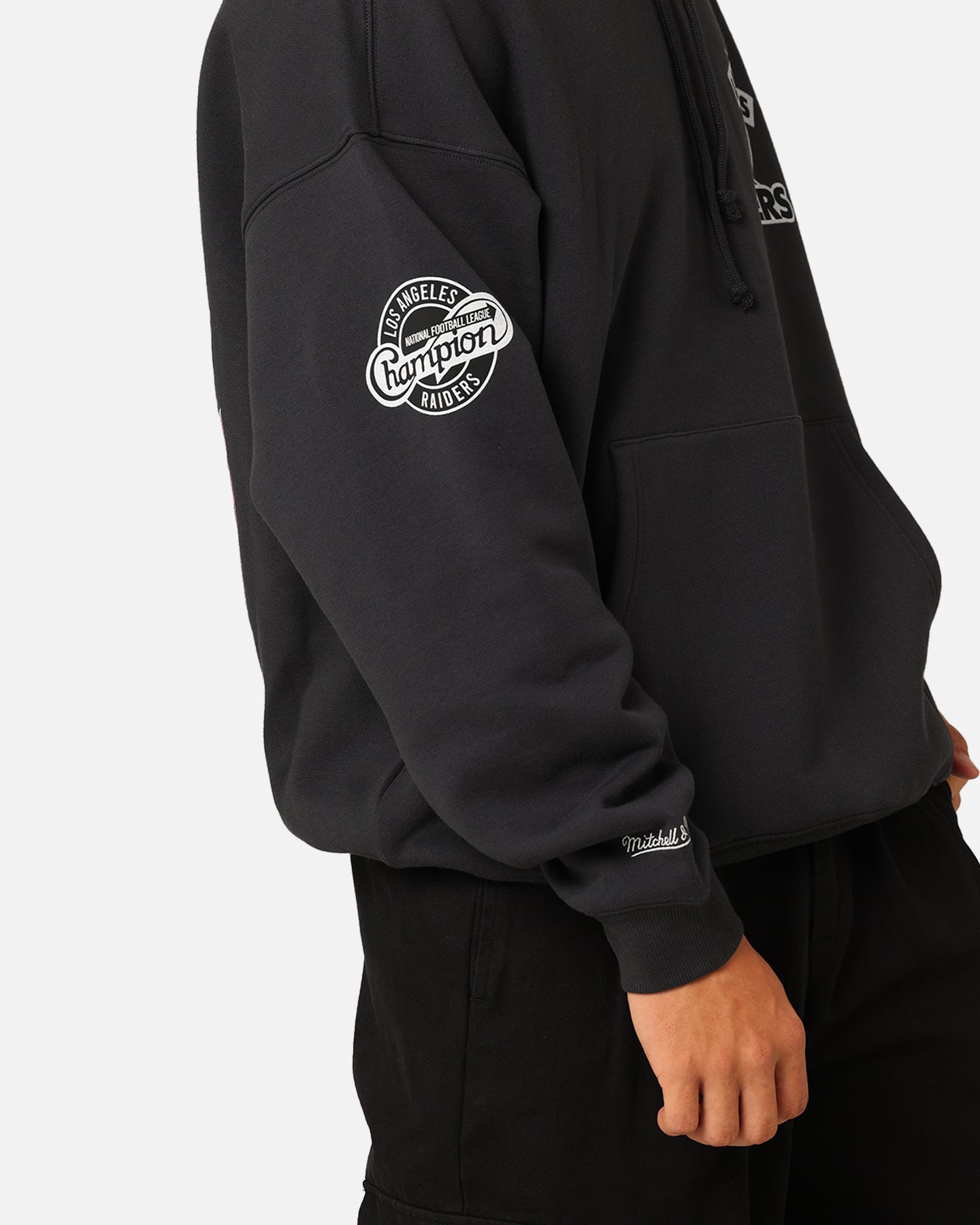 Mitchell & Ness Los Angeles Raiders Super Bowl World Hoodie Faded Black、mySite、zt4zffjzw