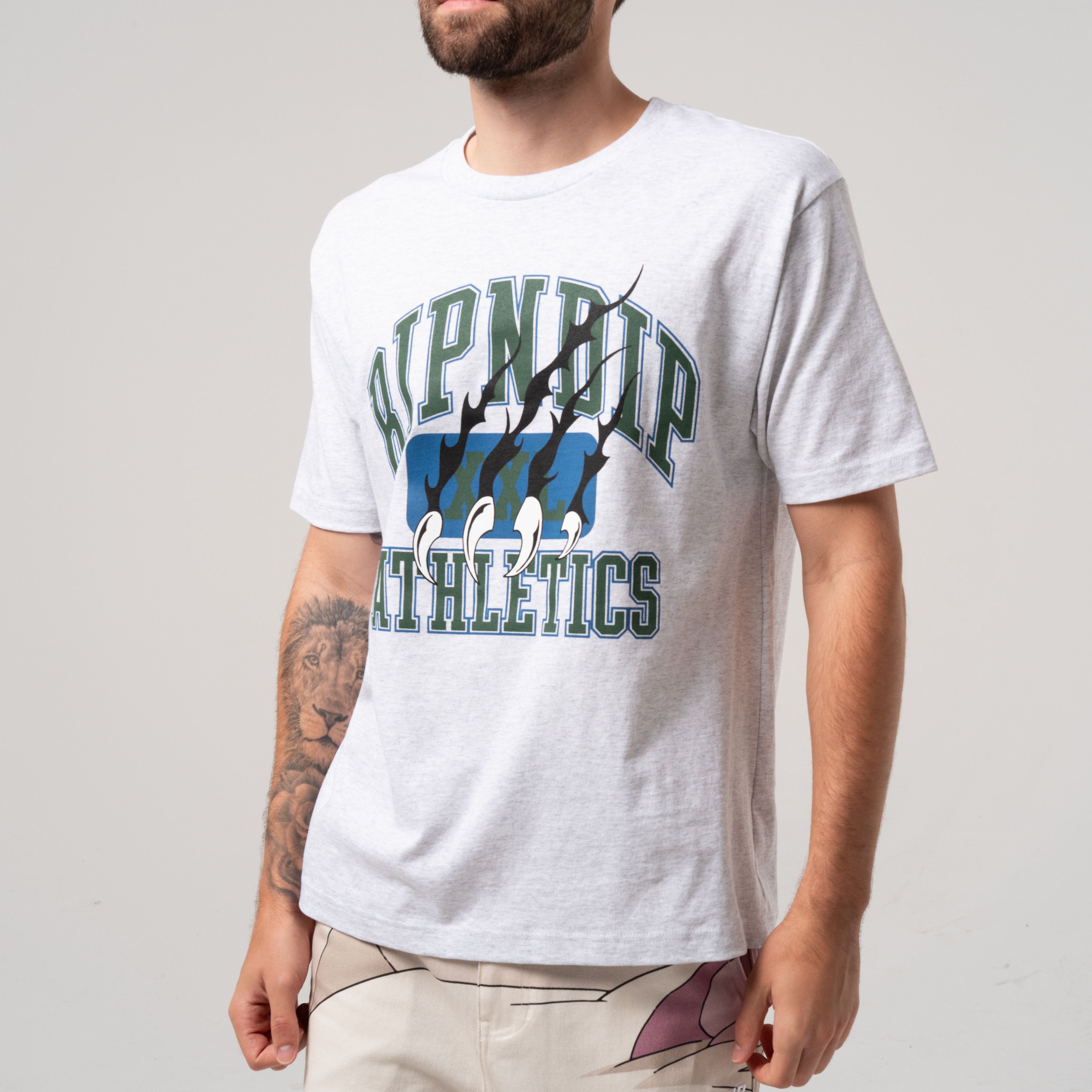  Ripndip Athletics Tee (Ash Heather)、mySite、merchandisen
