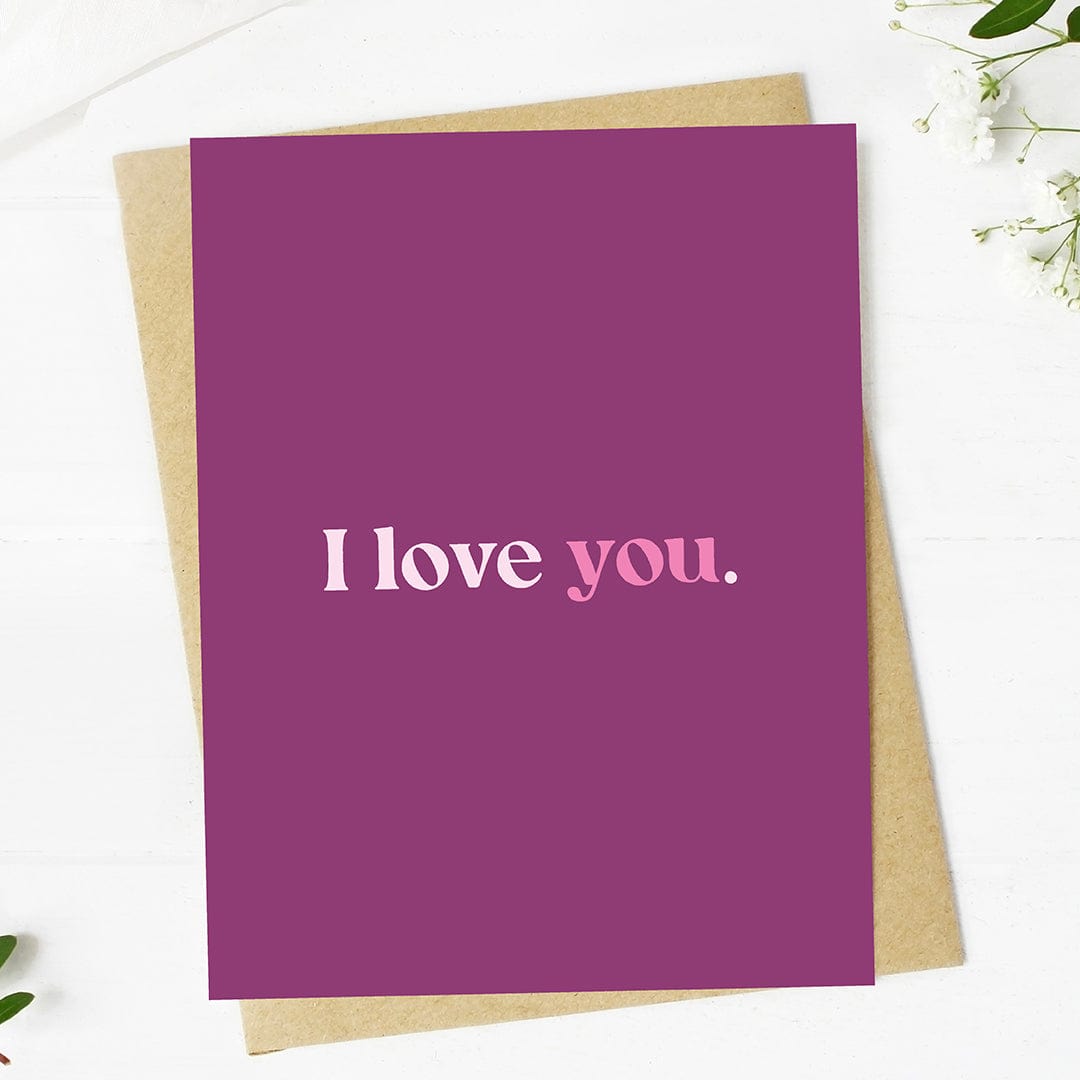  I love you. Valentine's Day Card、mySite、elrpsem3k