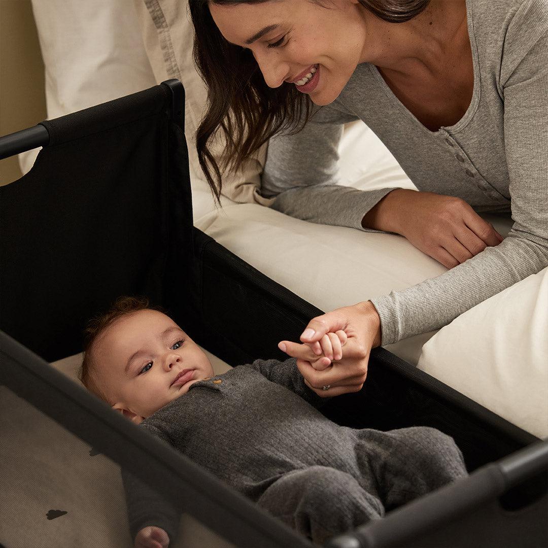  SnuzPod 5 Bedside Crib - Graphite、mySite、merchandisen