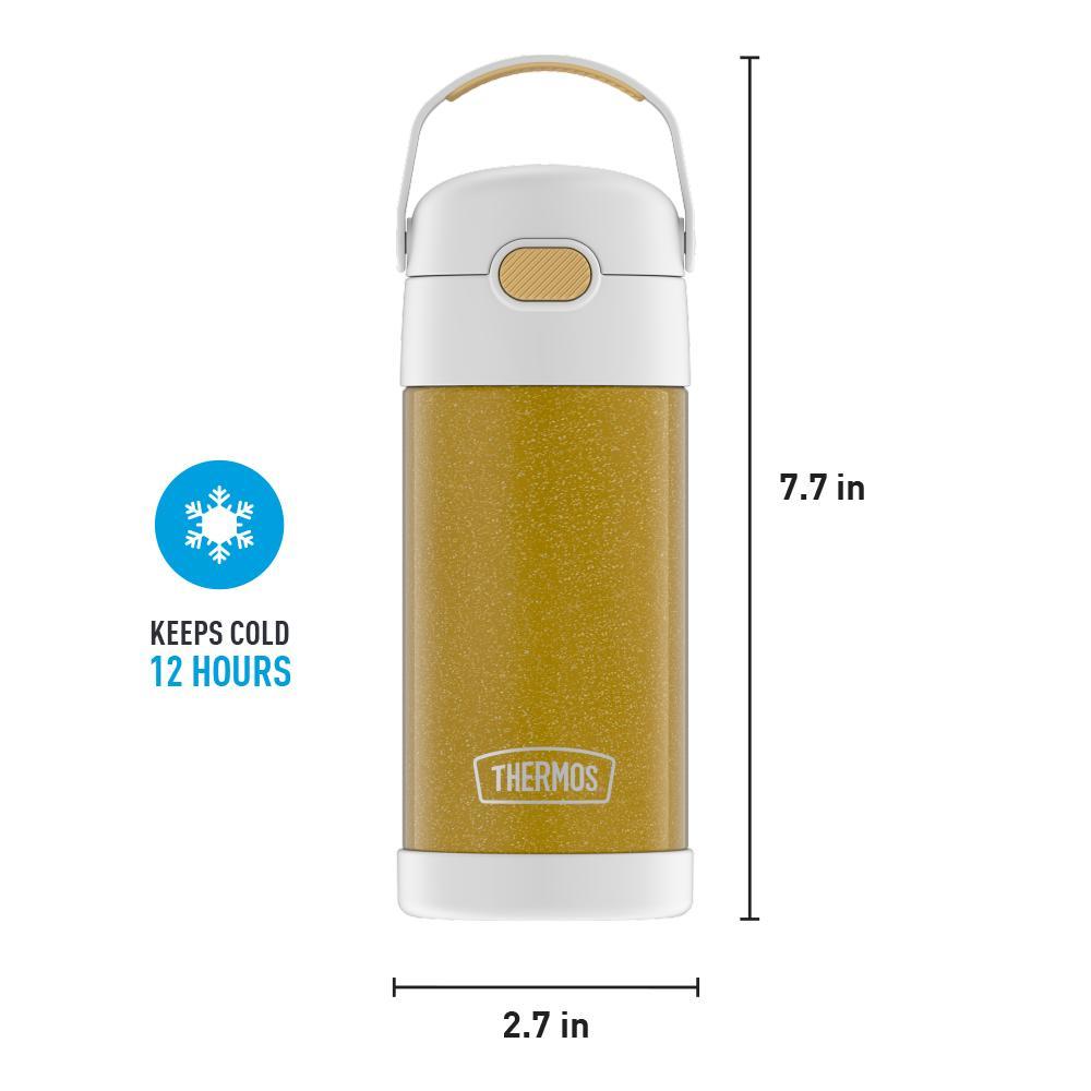 12oz FUNTAINER® WATER BOTTLE GLITTER、mySite、noshort