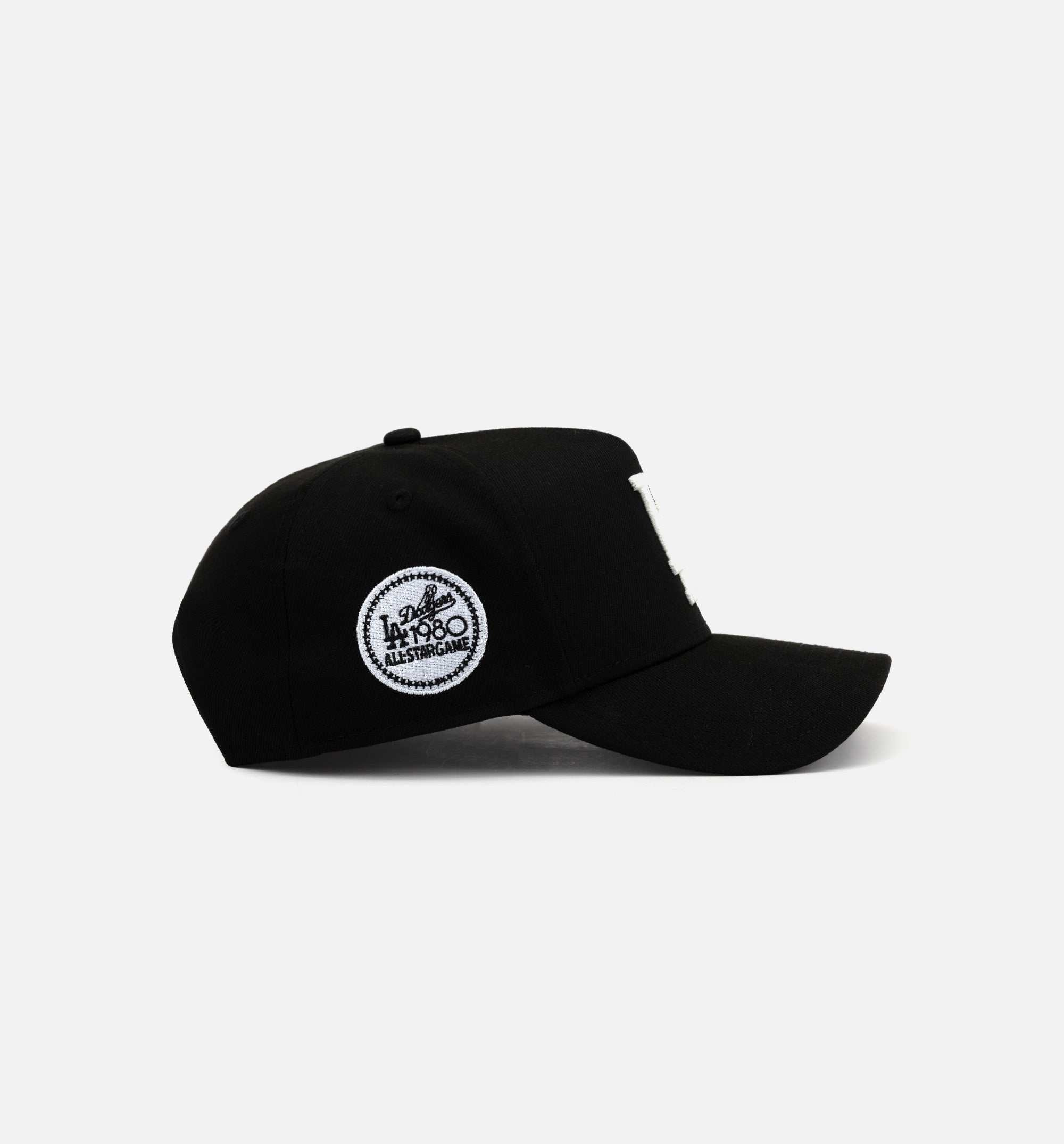 Los Angeles Dodgers Chrome Logo 9Forty Snapback Mens Hat - Black/Black/White、mySite、dreamappss