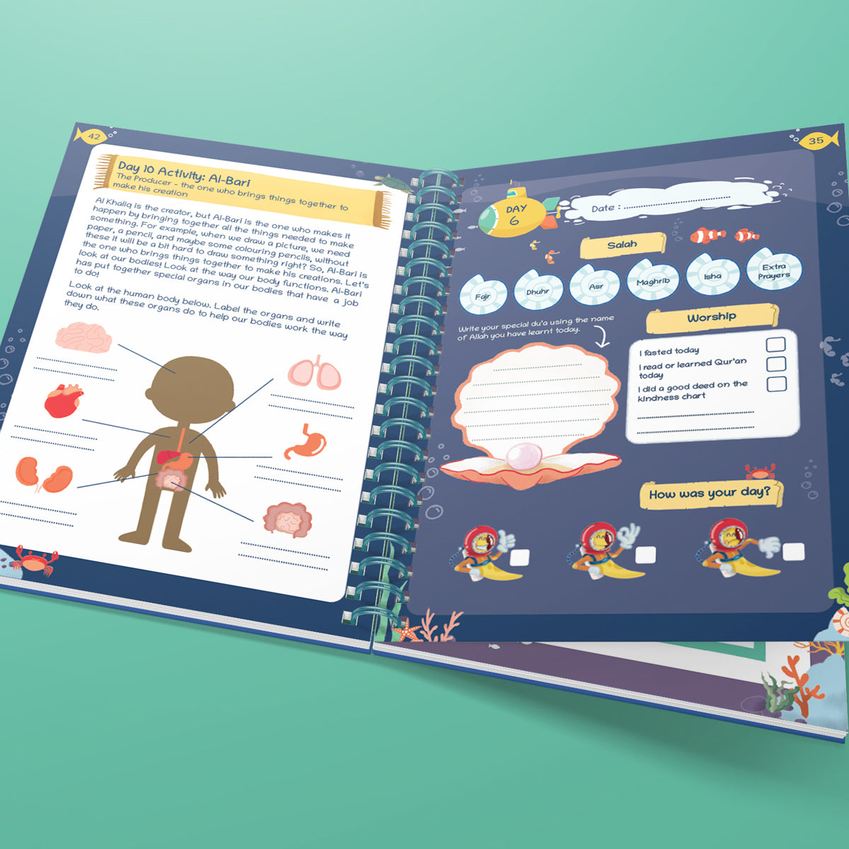 Beautiful Names of Allah: Kids Journal & Activity Book、mySite、topwebapps