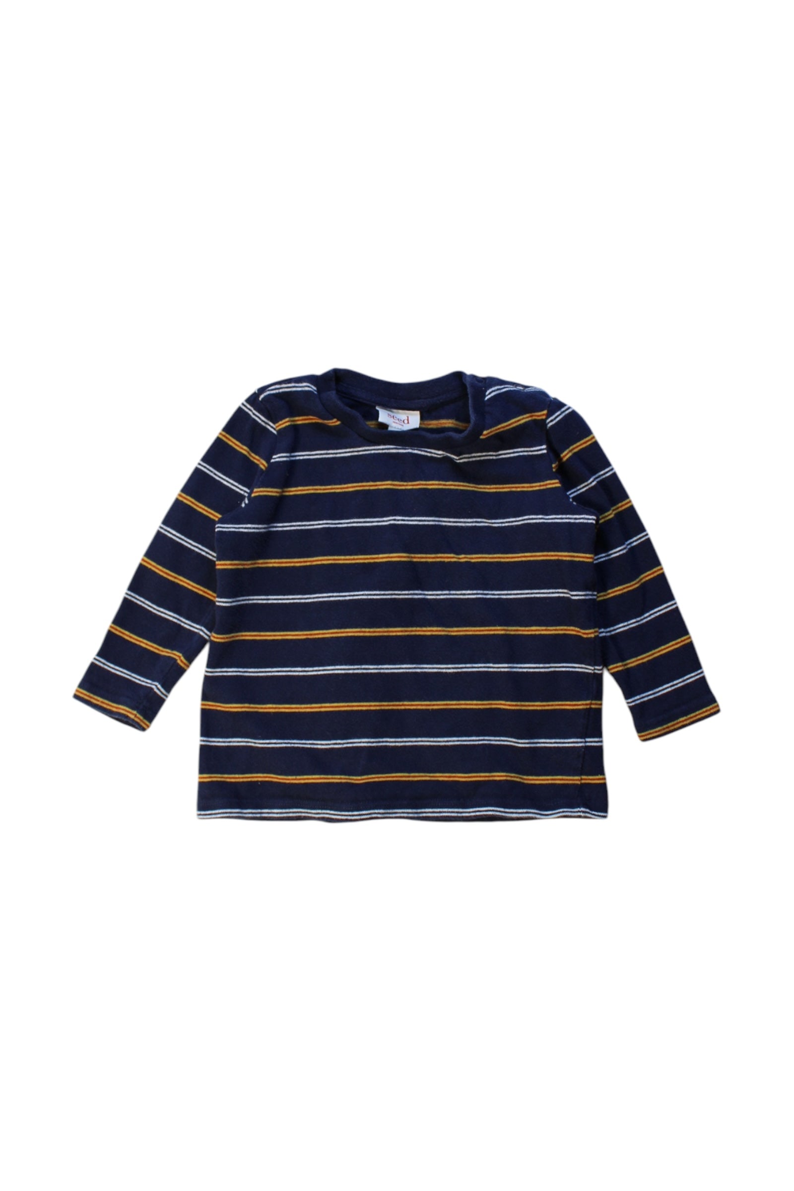 Seed Striped Long Sleeve Tee 2T、mySite、g9winljtr