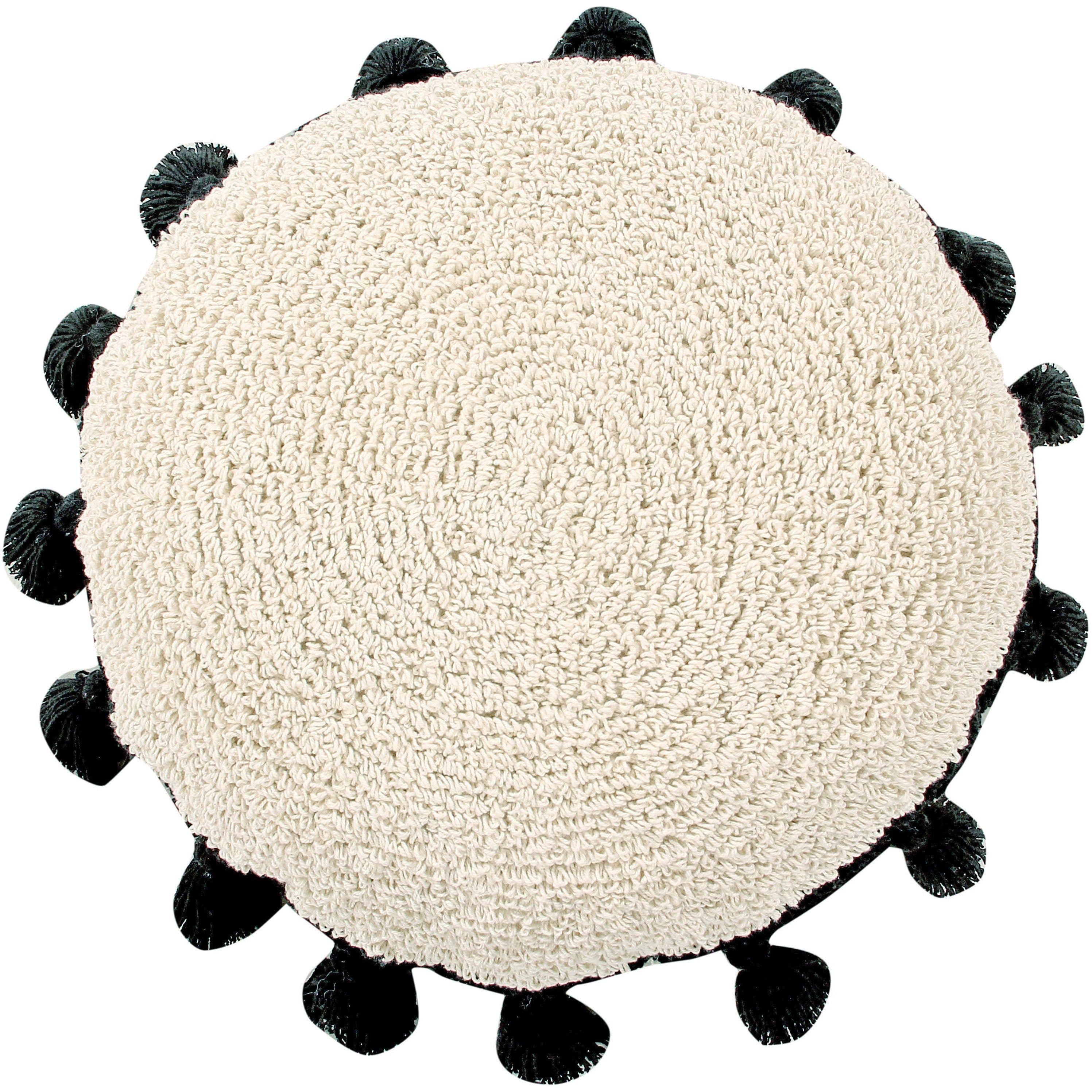 Circle Black Cushion、mySite、gigharbornorthrealestate