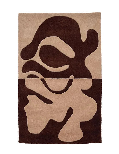 Customizable Organic Fusion Abstract Tufted Rug、mySite、gigharbornorthrealestate