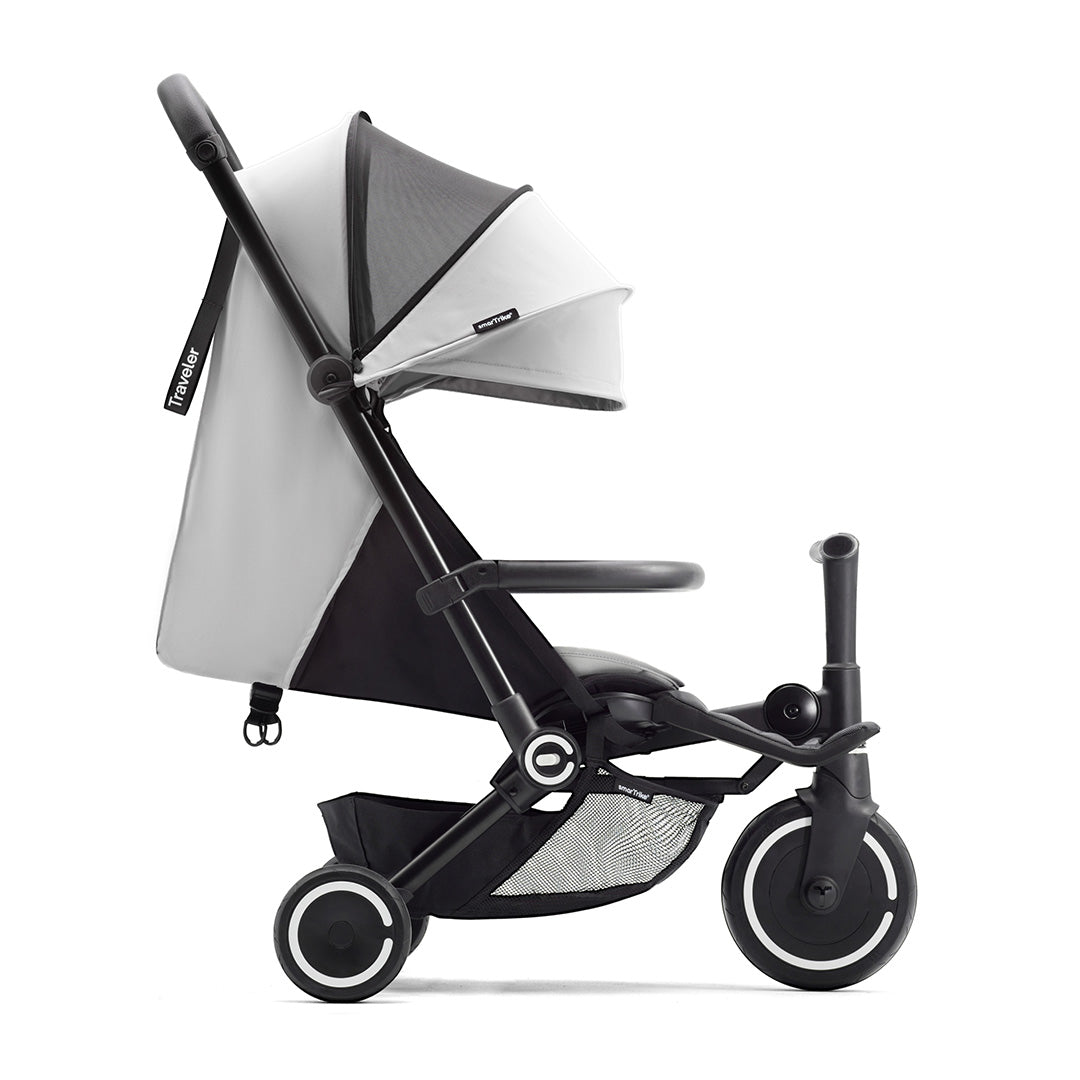 smarTrike Traveler Active Stroller - Silver White、mySite、merchandisen