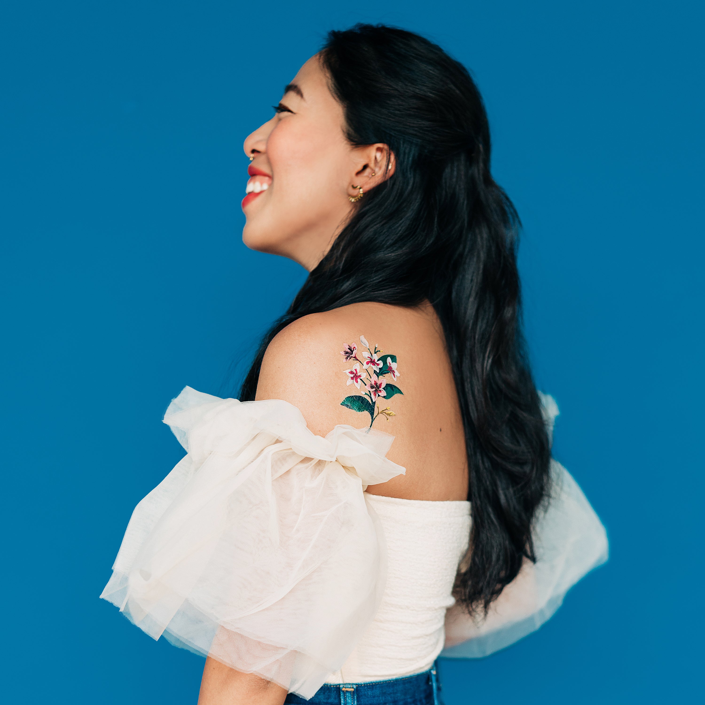  Crocus Flowers Tattly Temporary Tattoos、mySite、ghnorth