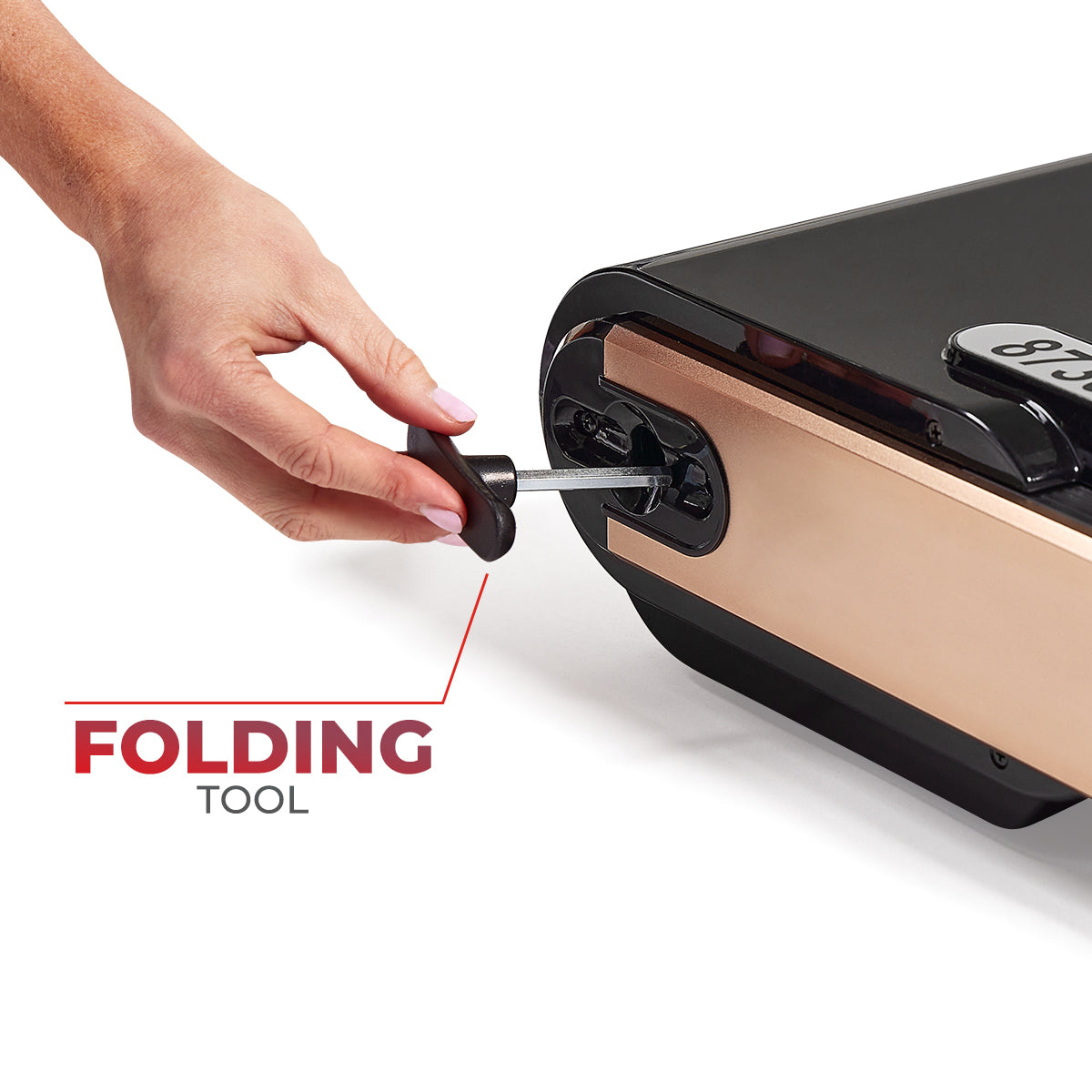  Space Saving Commercial Treadmill, Slim Motorized Asuna w/ Speakers、mySite、ghnorth