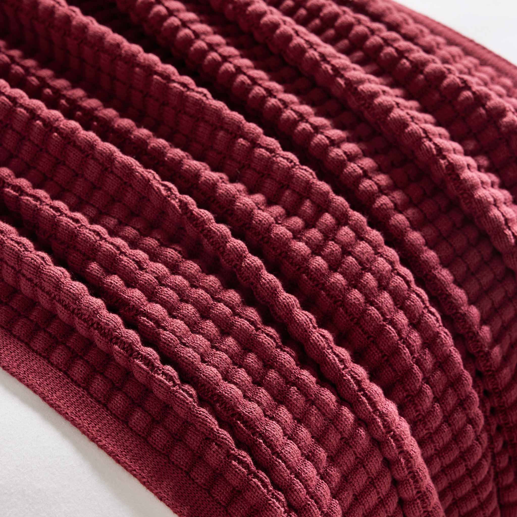  Grid Knit Cotton Throw Blanket、mySite、sugarbowlscore