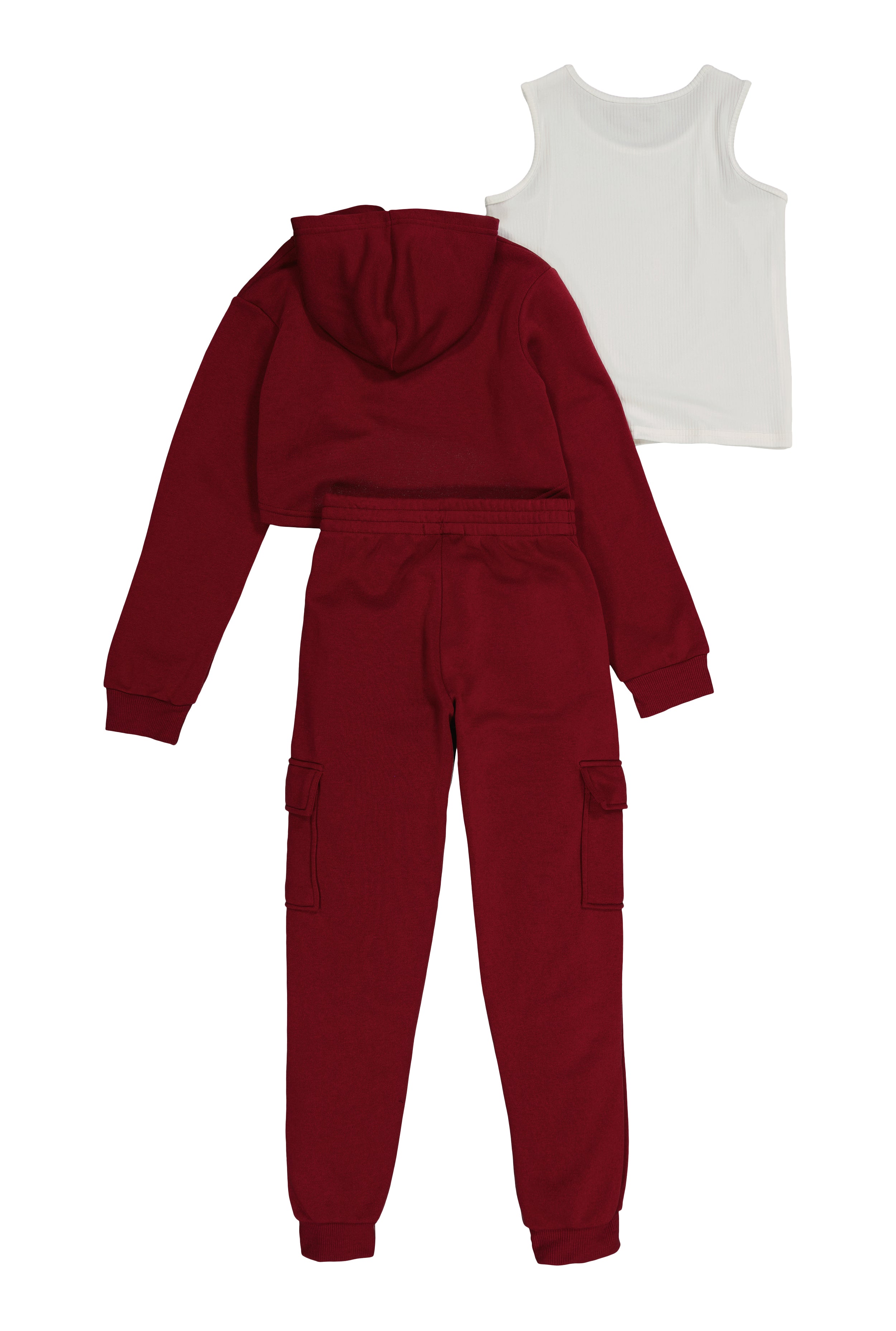 Girls Legend Hoodie with Tank Top and Joggers、mySite、camillekostekn