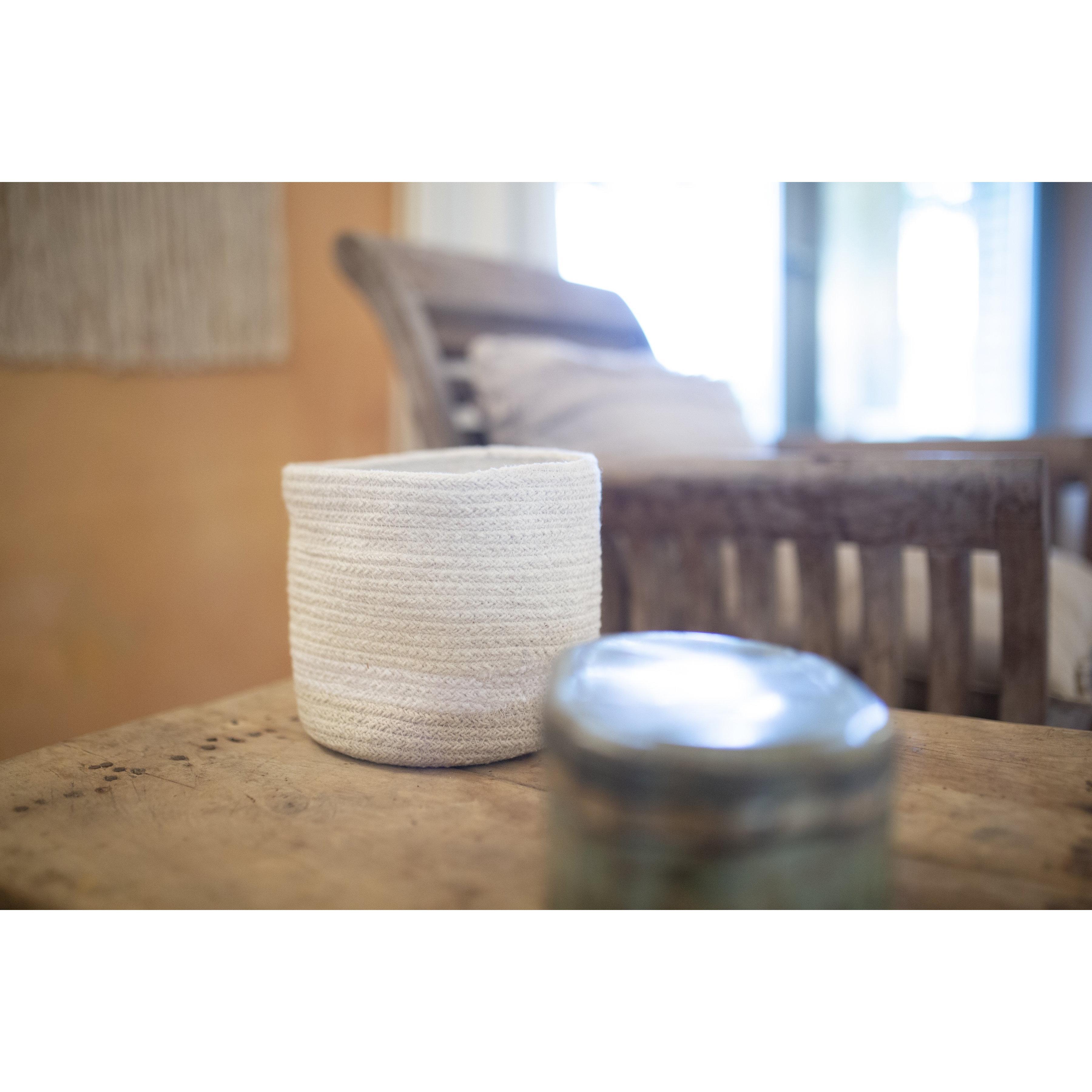 Mini Tricolor Ivory Basket、mySite、gigharbornorthrealestate