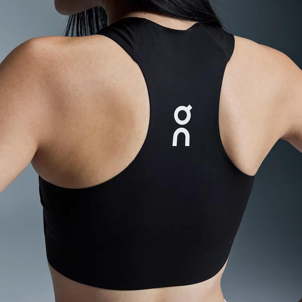 On Women's Court Crop Top - Black