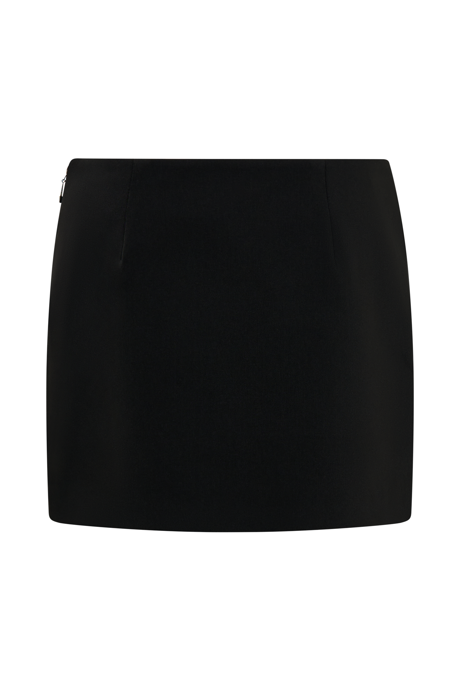 Aisha Suiting Mini Skirt - Black、mySite、solidvoid