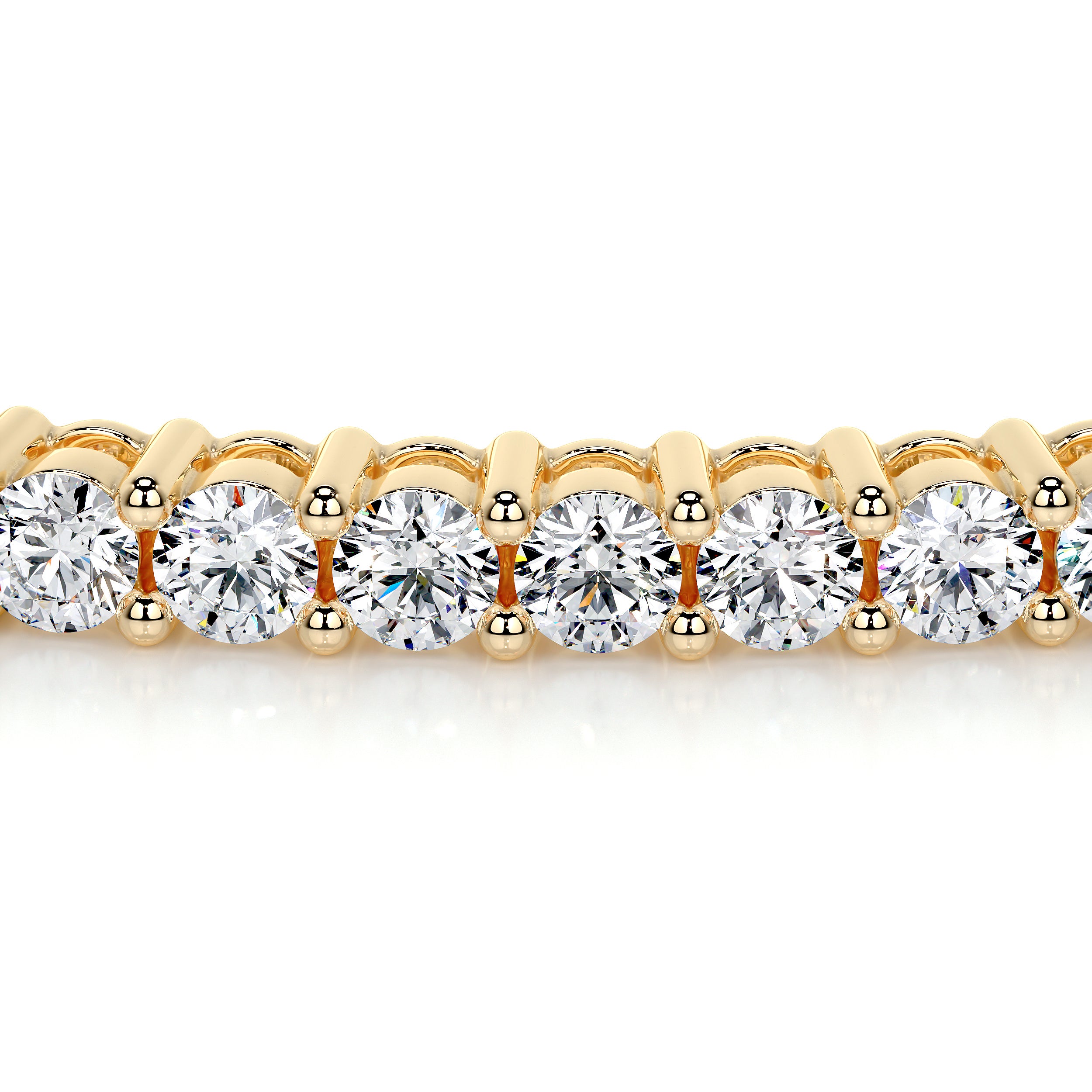 Karla Bangle Lab Grown Diamond Bracelet (2.5 Carat) -18K Yellow Gold、mySite、hinf8tx79