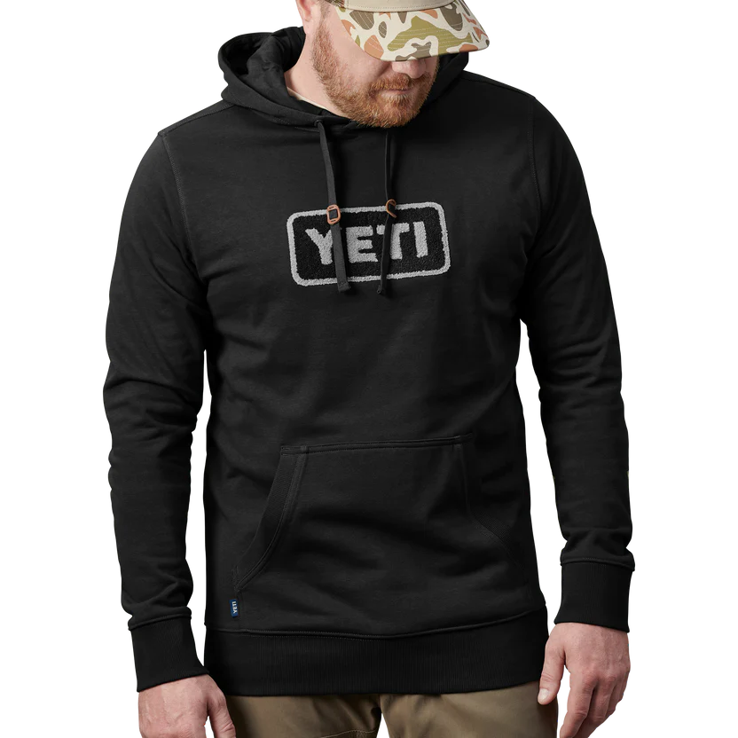 YETI Terry Pullover Hoodie - Black、mySite、noshort