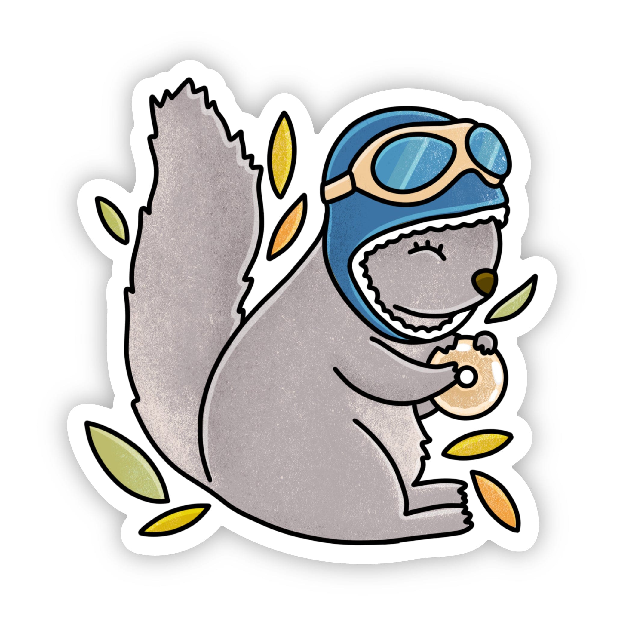  North Carolina Gray Squirrel Sticker、mySite、elrpsem3k