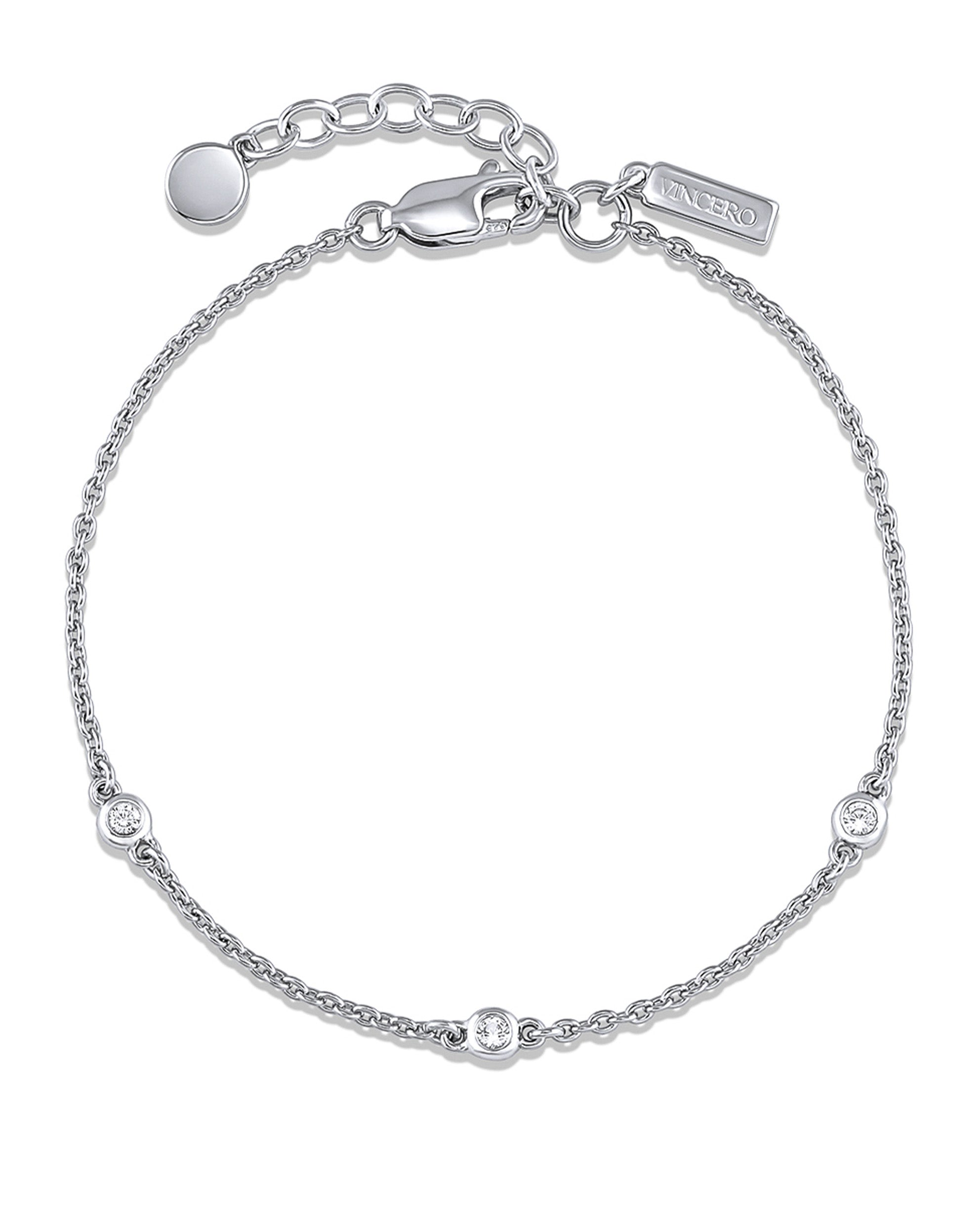  The Sapphire Trio Bracelet - Silver
