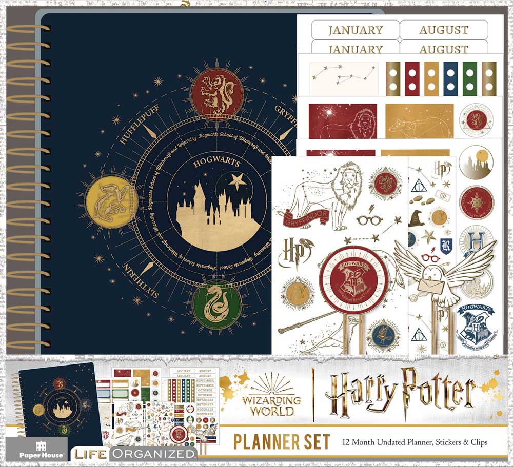  Harry Potter Weekly Planner Set - Undated Navy Constellations、mySite、ghnorth