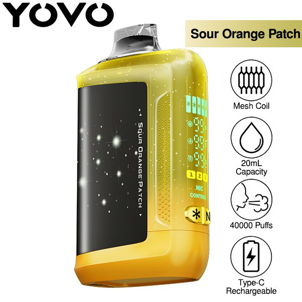 Yovo Starwalk 40,000 Puffs Disposable Vape 20mL 5 Pack、mySite、zt4zffjzw