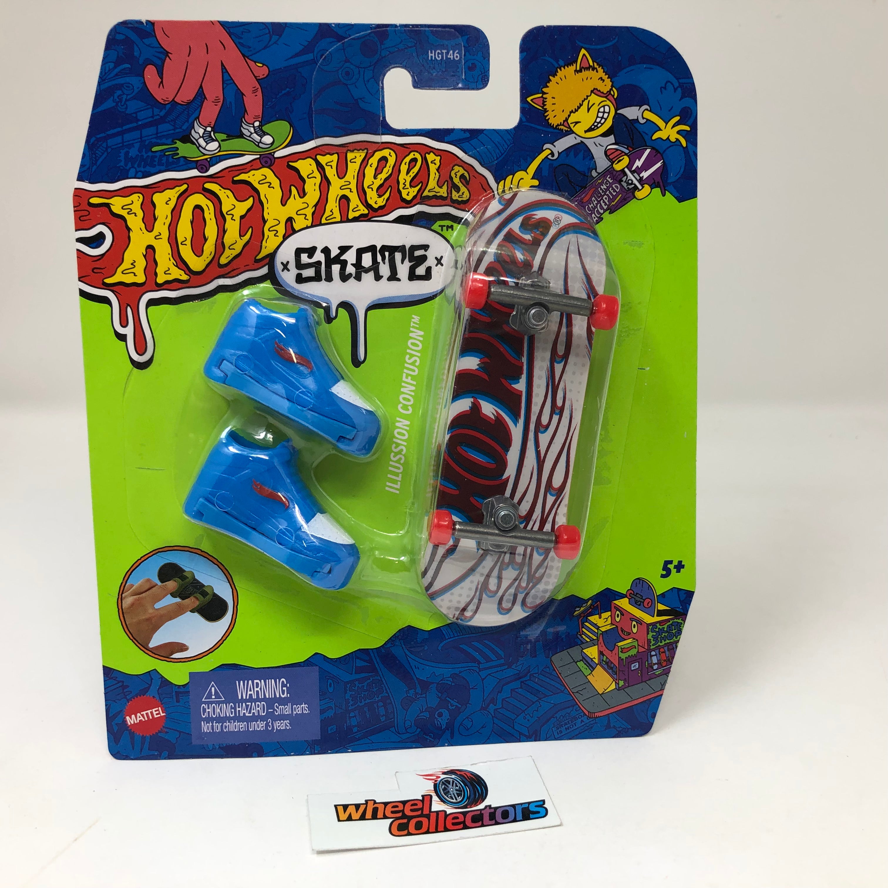 2023 Hot Wheels Skate Boards Tony Hawk * ILLussion Confusion & Shoes、mySite、hgirdovlk